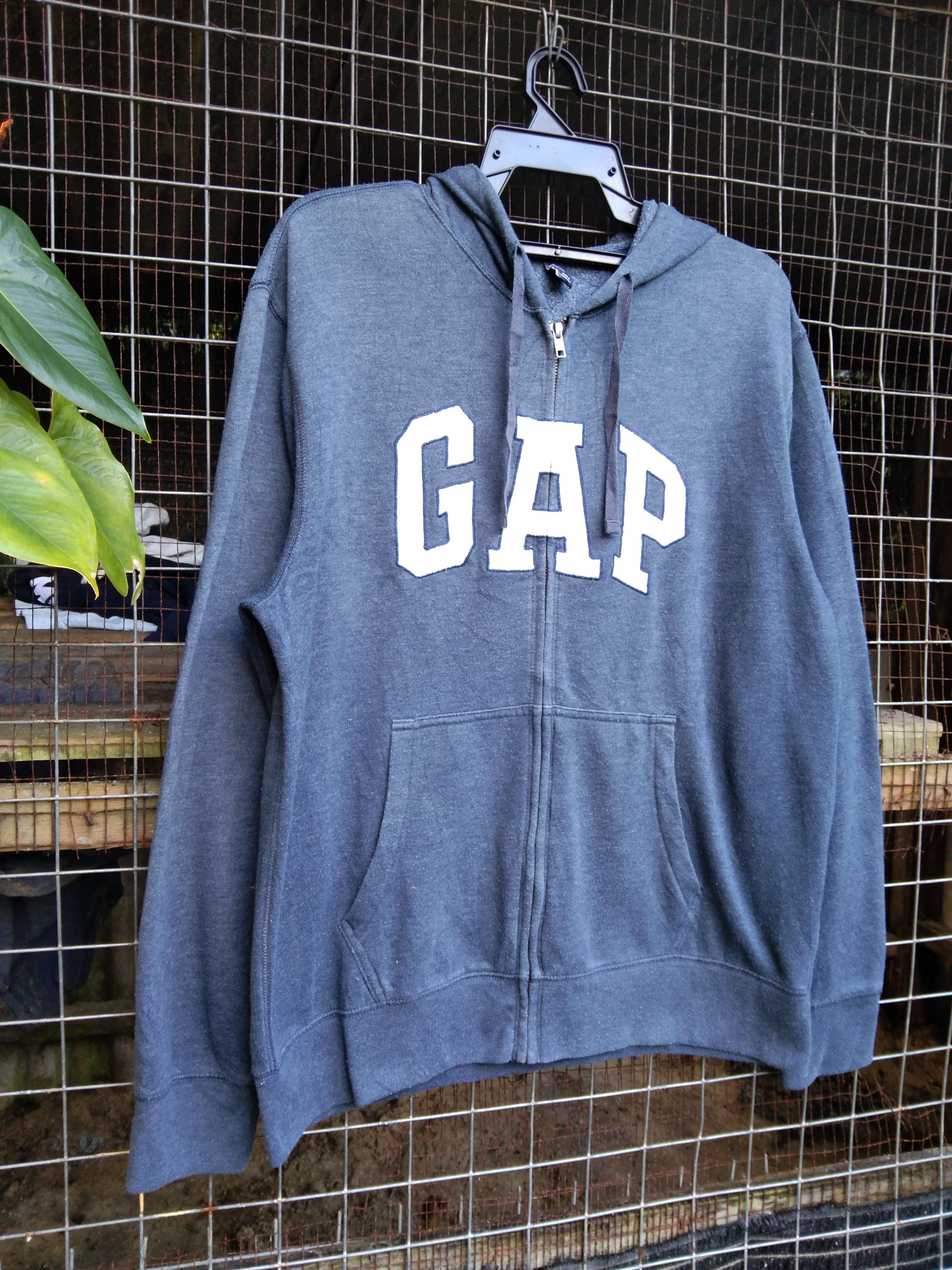 Gap VINTAGE GAP ZIPPER HOODIE Size US L / EU 52-54 / 3 - 3 Thumbnail