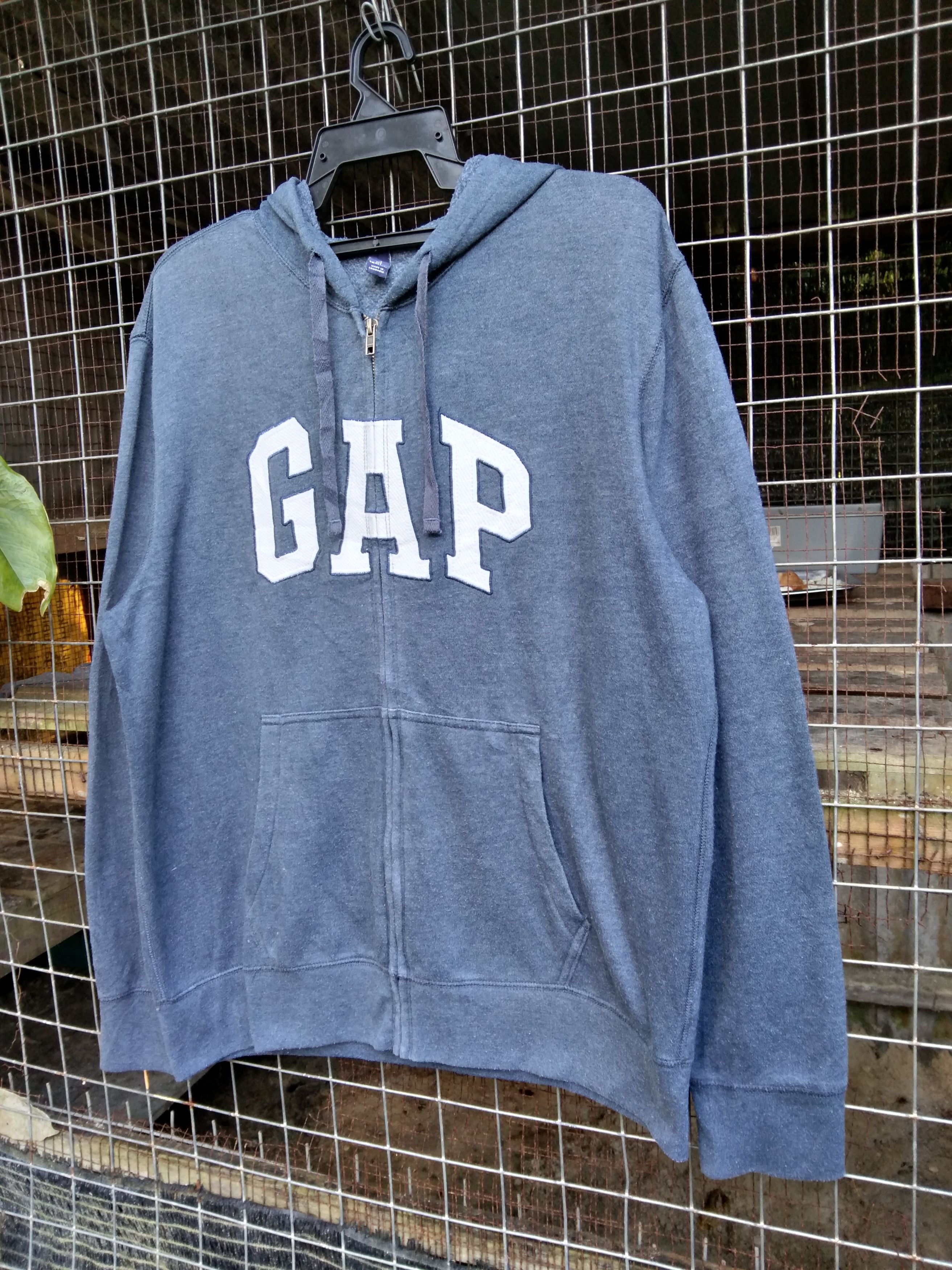 Gap VINTAGE GAP ZIPPER HOODIE Size US L / EU 52-54 / 3 - 2 Thumbnail
