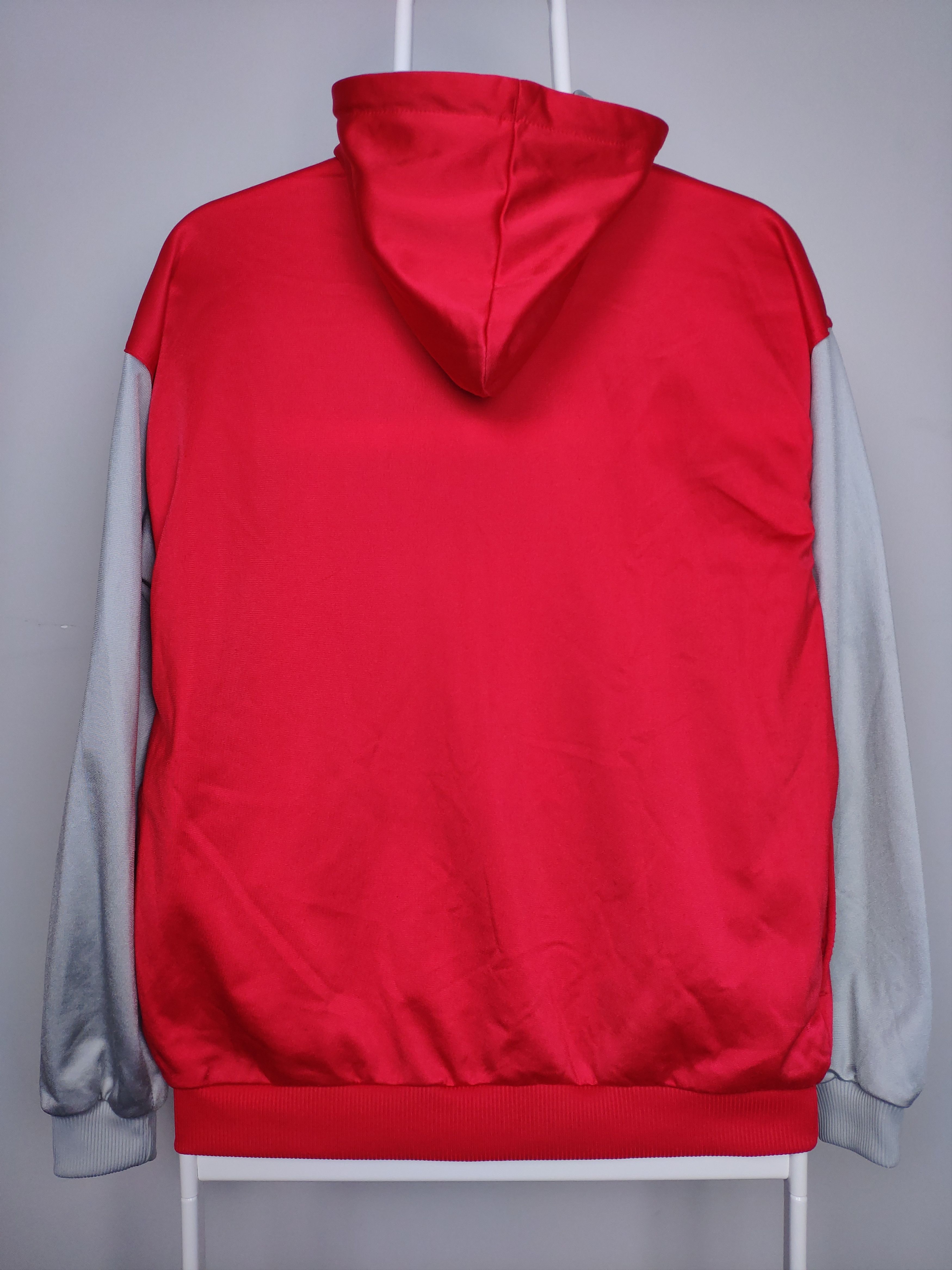 Nike × Vintage Nike vintage quarter zip sweatshirt red grey Oregon center Size US M / EU 48-50 / 2 - 6 Thumbnail