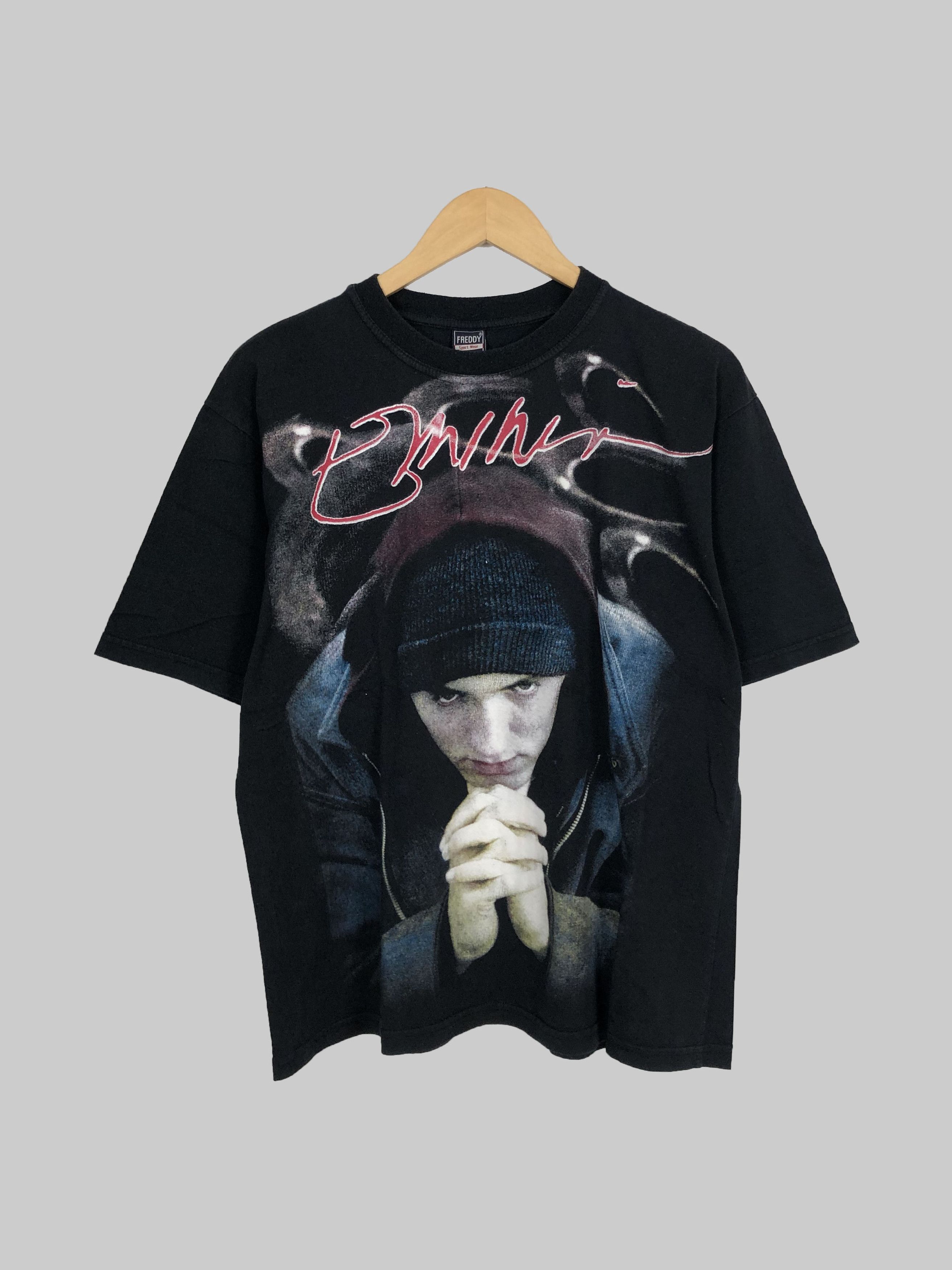 Band Tees Vintage 00s Eminem (Snoop Dogg Dr. Dre 50 Cent Ice Cube) Size US L / EU 52-54 / 3 - 1 Thumbnail
