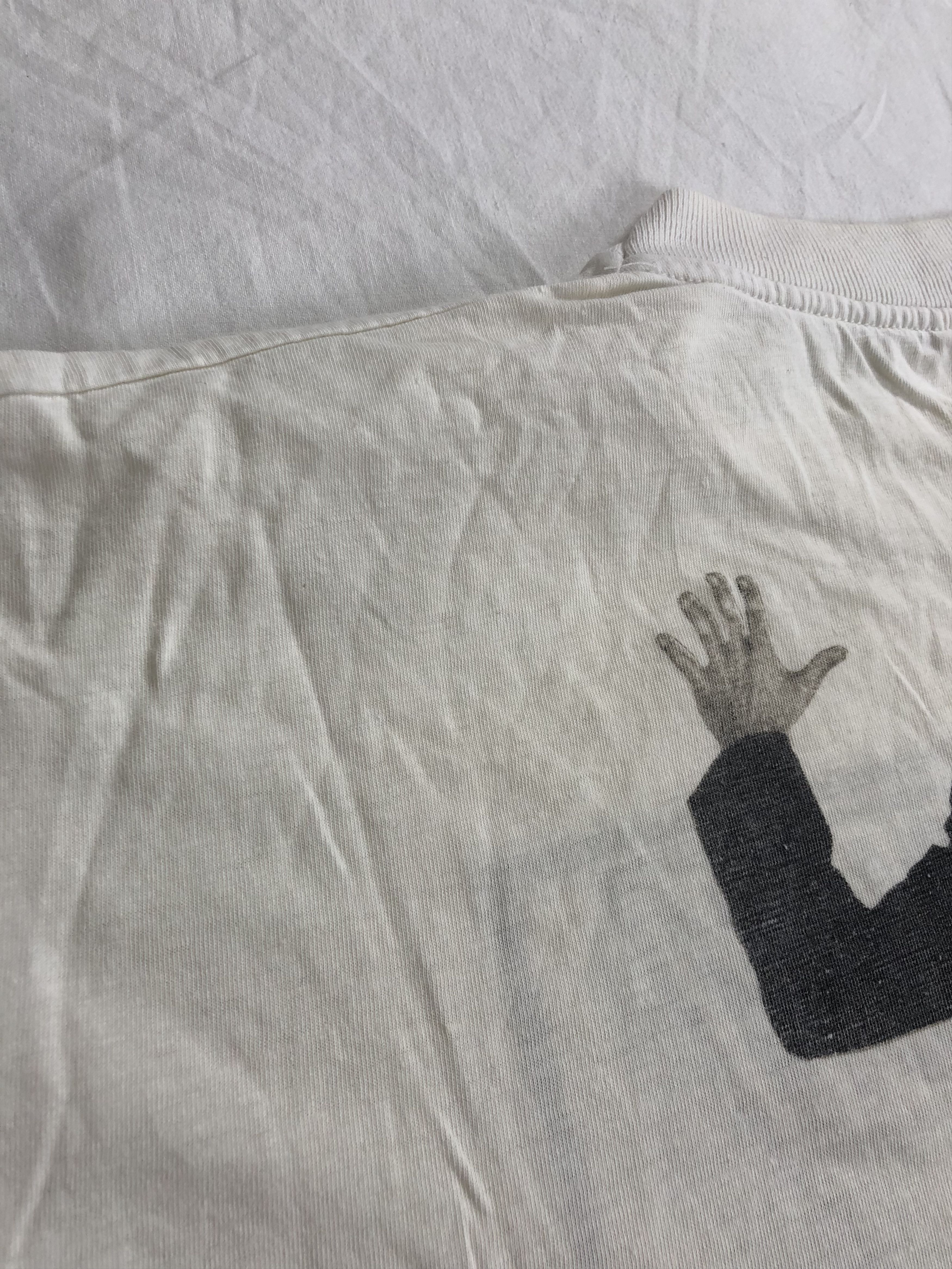 Band Tees Vintage 1990 David Bowie Sound + Vision (Iggy Pop) Size US L / EU 52-54 / 3 - 12 Thumbnail