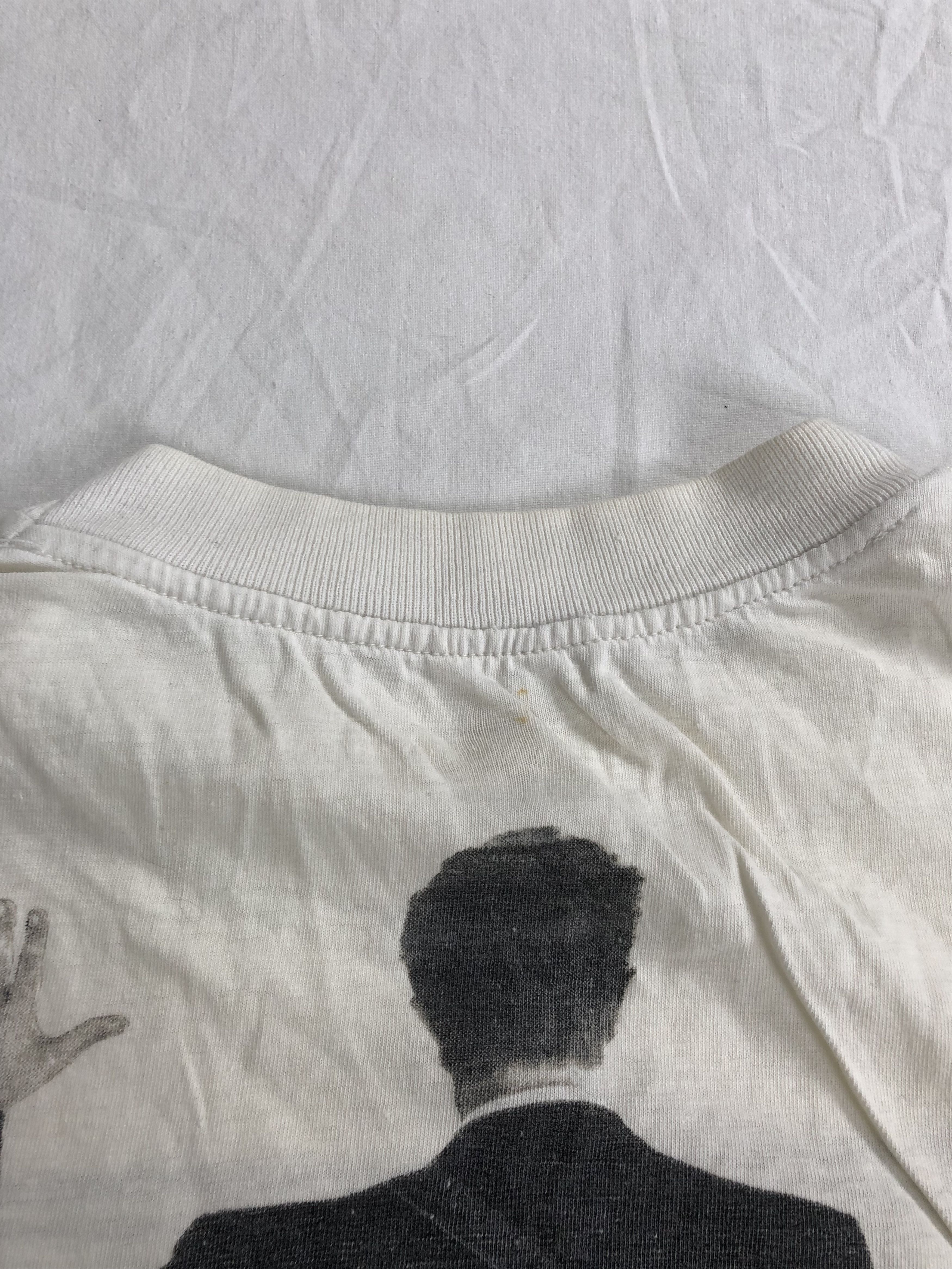 Band Tees Vintage 1990 David Bowie Sound + Vision (Iggy Pop) Size US L / EU 52-54 / 3 - 10 Thumbnail