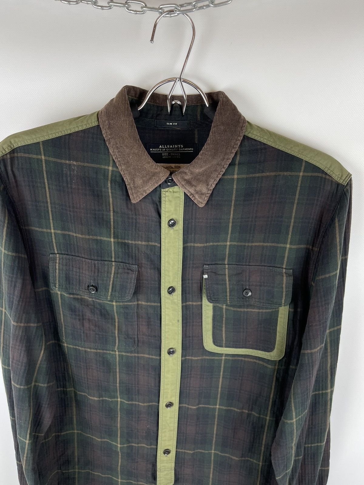 Allsaints Allsaints moorland ls shirt checkered flannel plaid Size US S / EU 44-46 / 1 - 6 Thumbnail