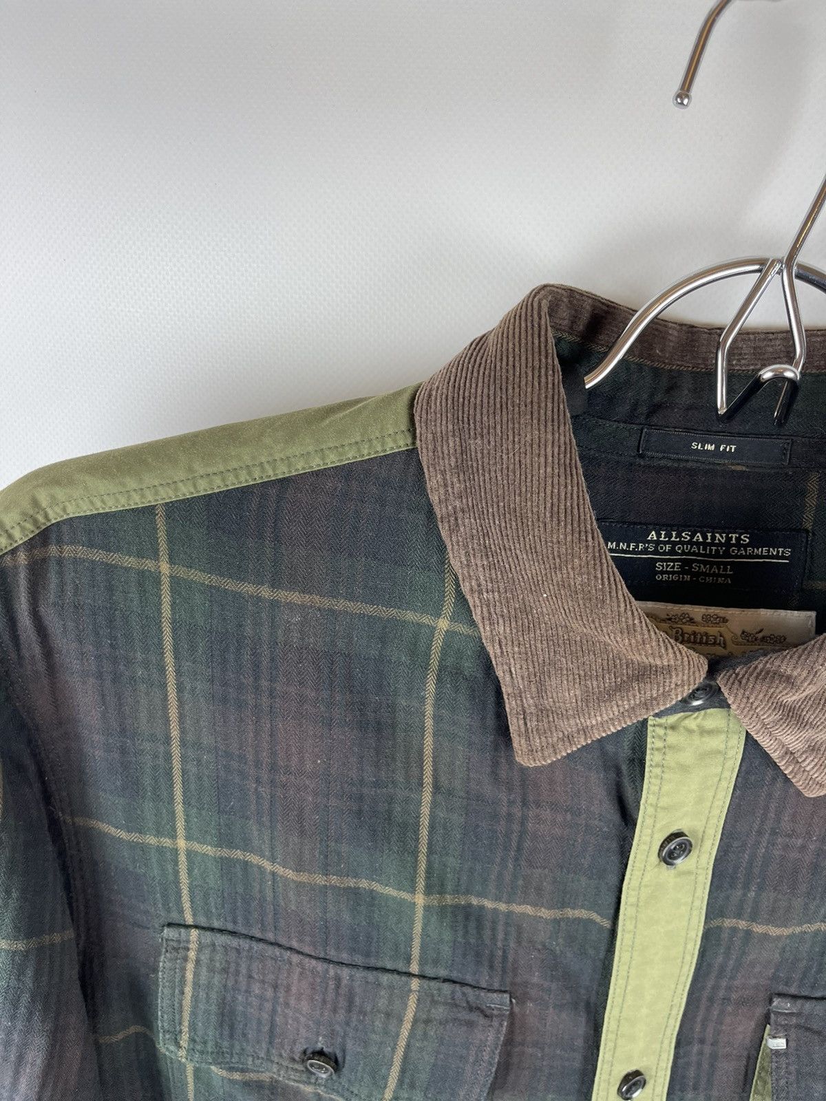 Allsaints Allsaints moorland ls shirt checkered flannel plaid Size US S / EU 44-46 / 1 - 8 Thumbnail