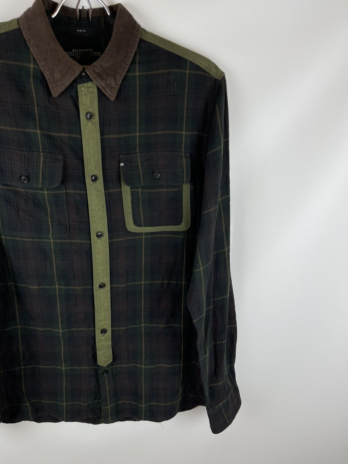 Allsaints Allsaints moorland ls shirt checkered flannel plaid Size US S / EU 44-46 / 1 - 5 Thumbnail