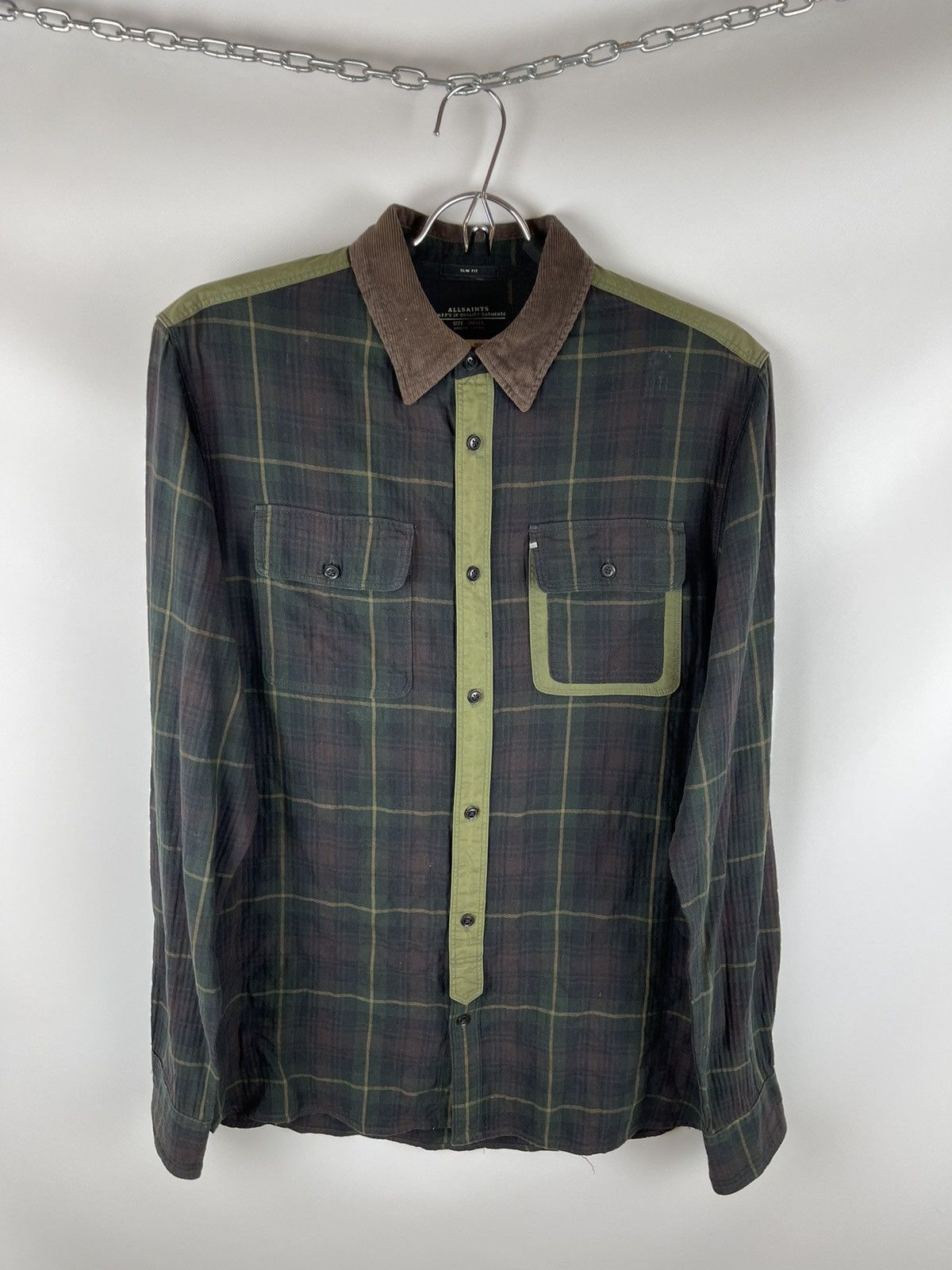 Allsaints Allsaints moorland ls shirt checkered flannel plaid Size US S / EU 44-46 / 1 - 2 Thumbnail