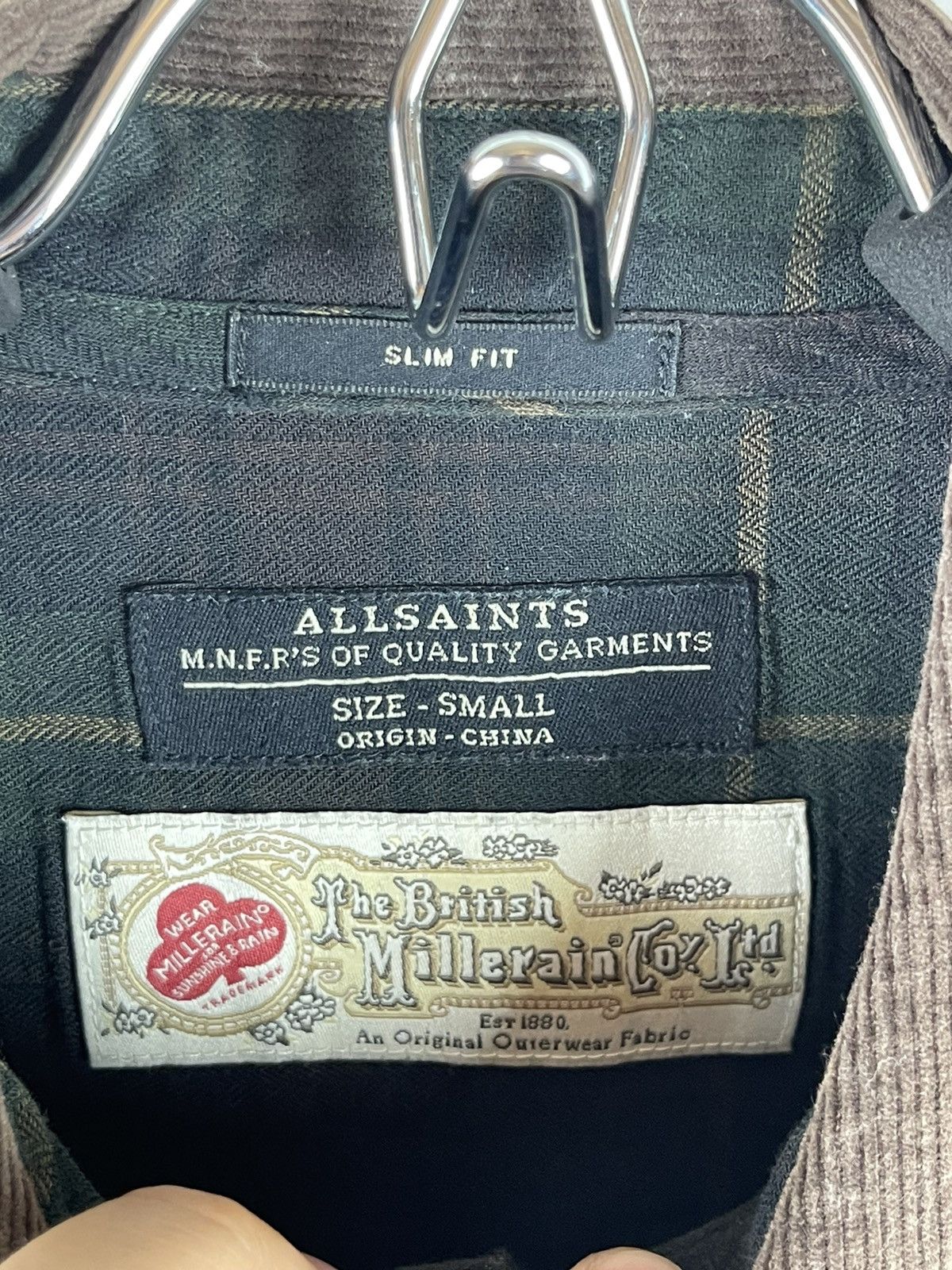 Allsaints Allsaints moorland ls shirt checkered flannel plaid Size US S / EU 44-46 / 1 - 11 Thumbnail