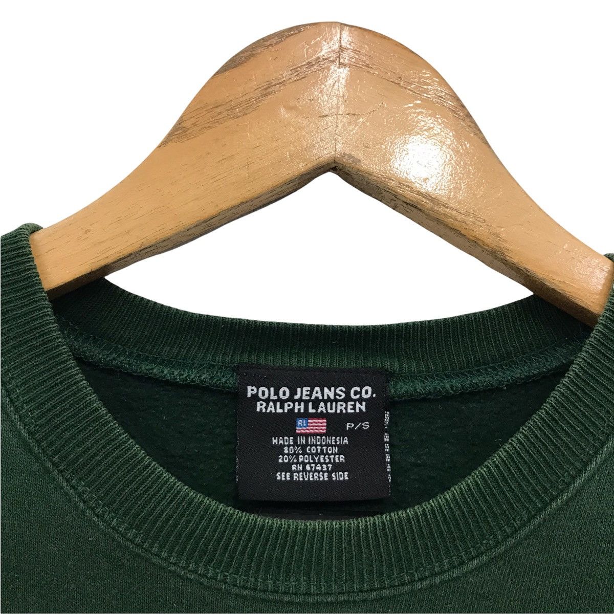 Polo Ralph Lauren × Sports Specialties × Vintage Vintage Polo Jeans Ralph Lauren Big Logo Sweatshirt Size US XS / EU 42 / 0 - 6 Thumbnail