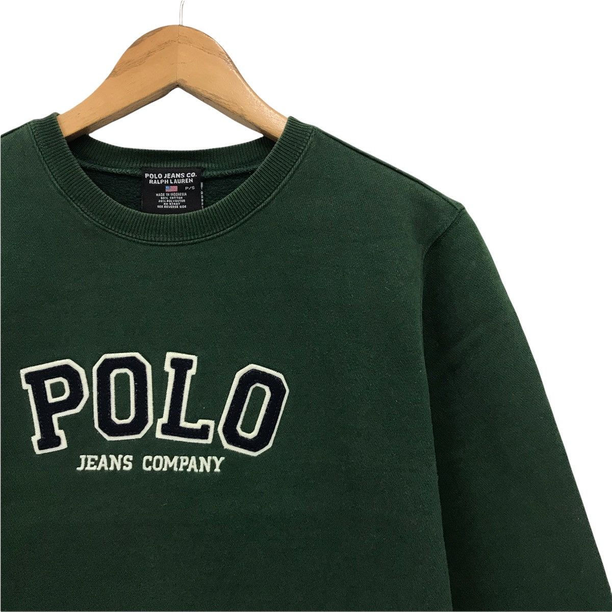 Polo Ralph Lauren × Sports Specialties × Vintage Vintage Polo Jeans Ralph Lauren Big Logo Sweatshirt Size US XS / EU 42 / 0 - 4 Thumbnail