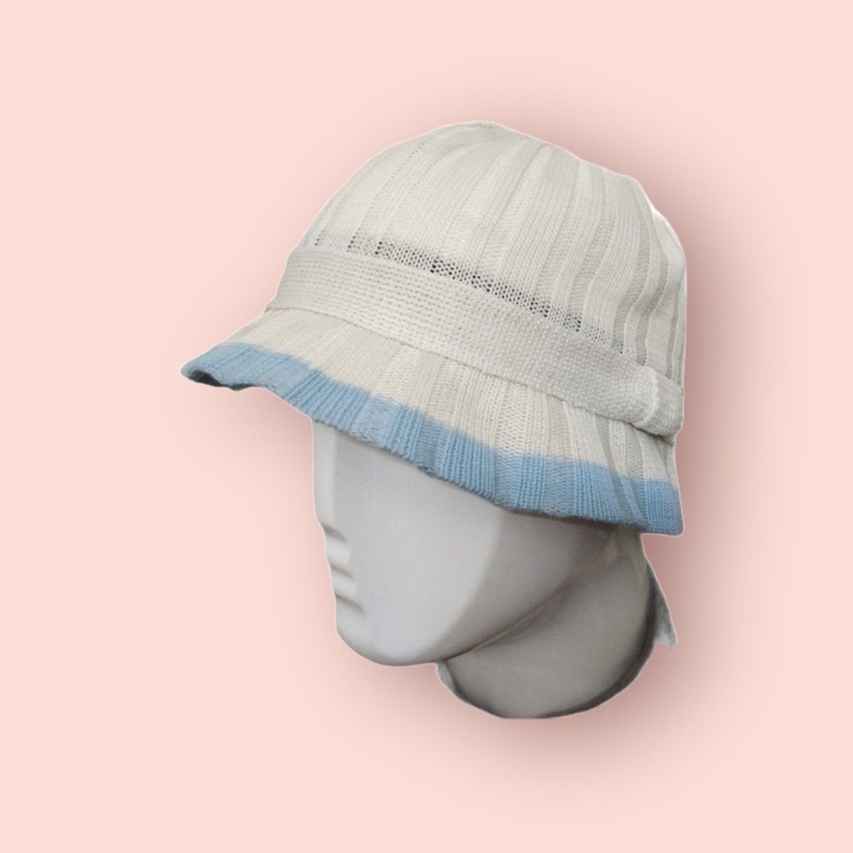 Japanese Brand M*SECOND VENTILATED MESH ROUND BUCKET HAT Size ONE SIZE - 3 Thumbnail