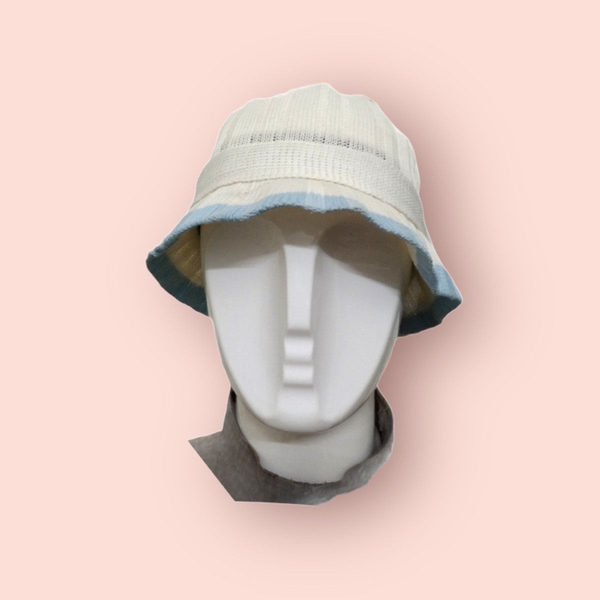 Japanese Brand M*SECOND VENTILATED MESH ROUND BUCKET HAT Size ONE SIZE - 6 Thumbnail