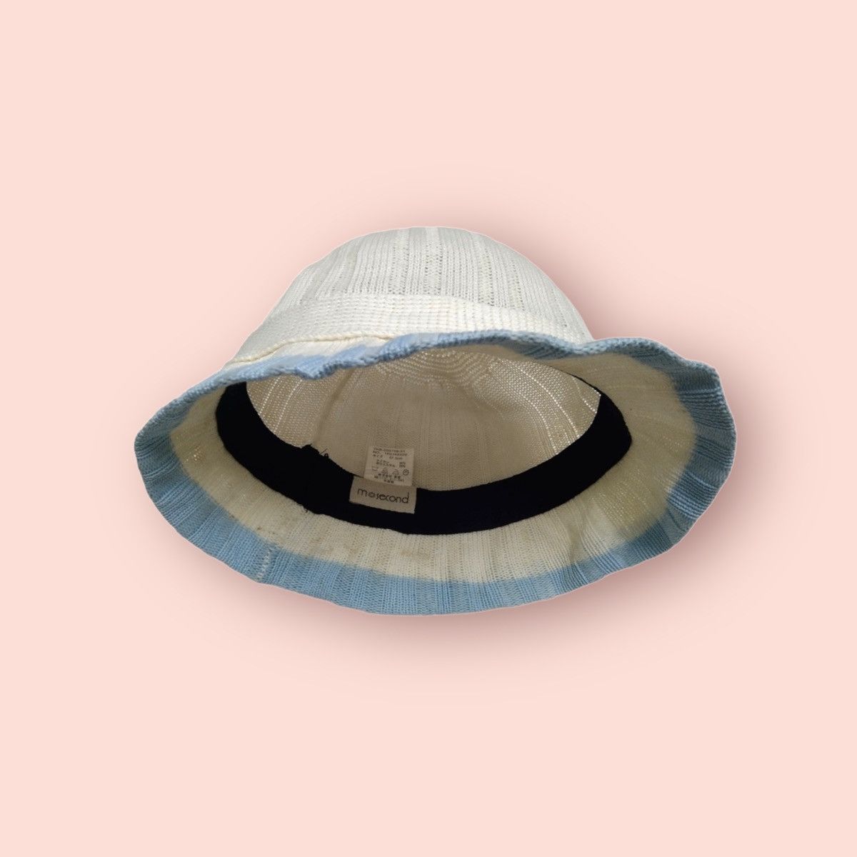 Japanese Brand M*SECOND VENTILATED MESH ROUND BUCKET HAT Size ONE SIZE - 13 Thumbnail