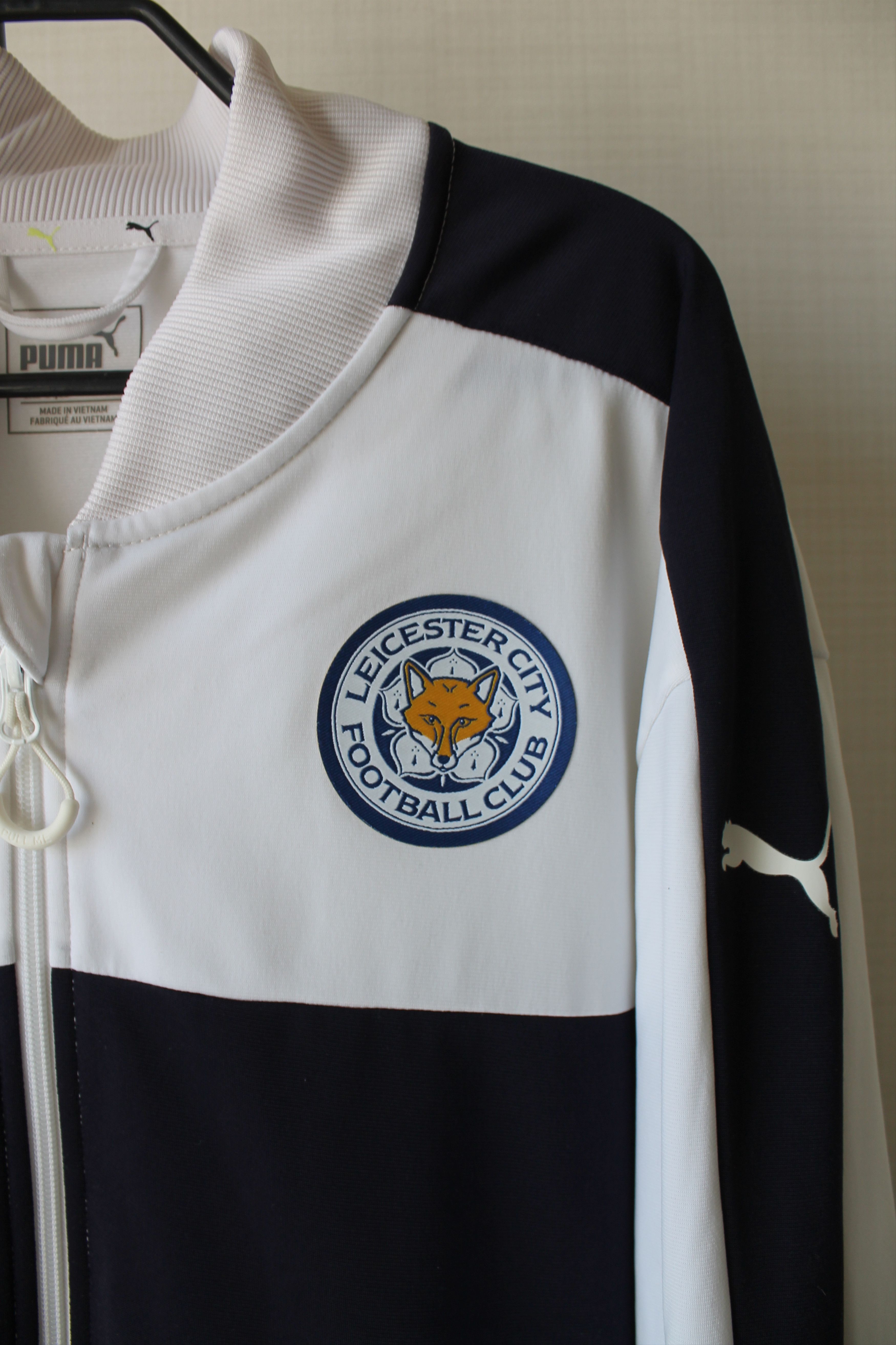 Puma Puma Leicester City Athletic Top jacket Soccer 3XL Size US XXL / EU 58 / 5 - 2 Thumbnail