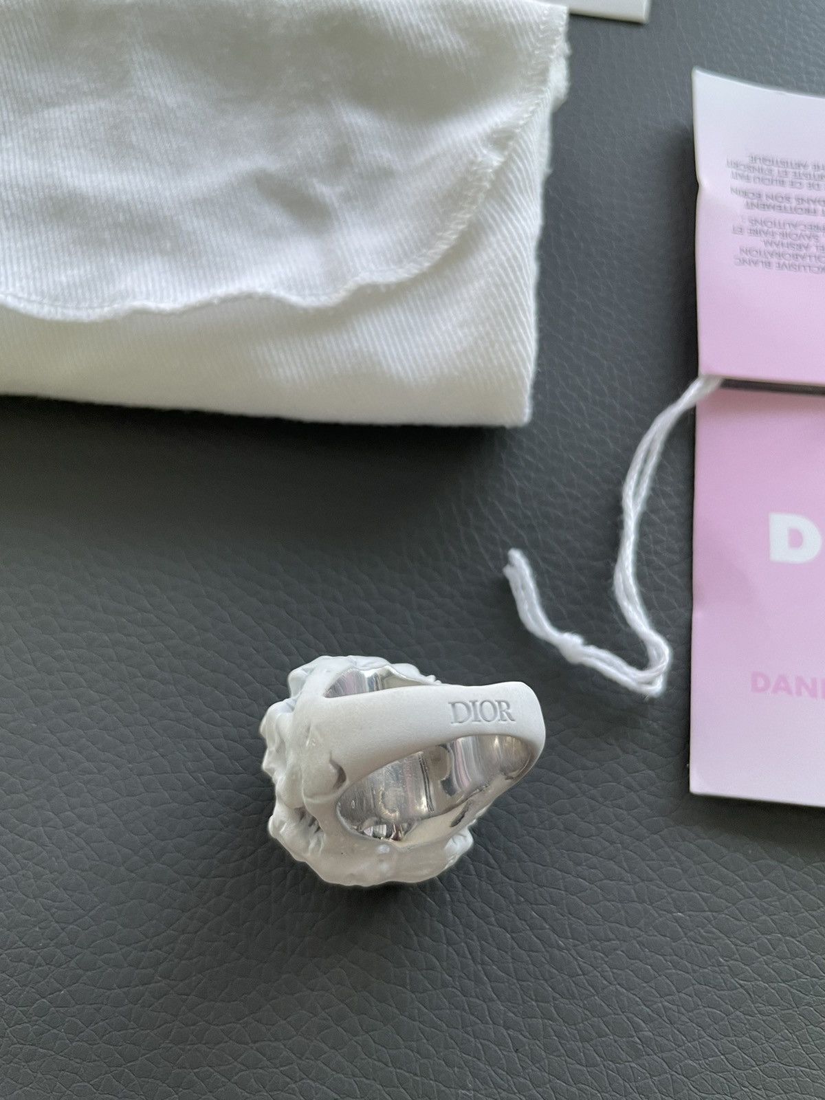 Daniel Arsham × Dior $2K Value Rare Super Runway Dior Ring Limited Edition Size ONE SIZE - 8 Thumbnail