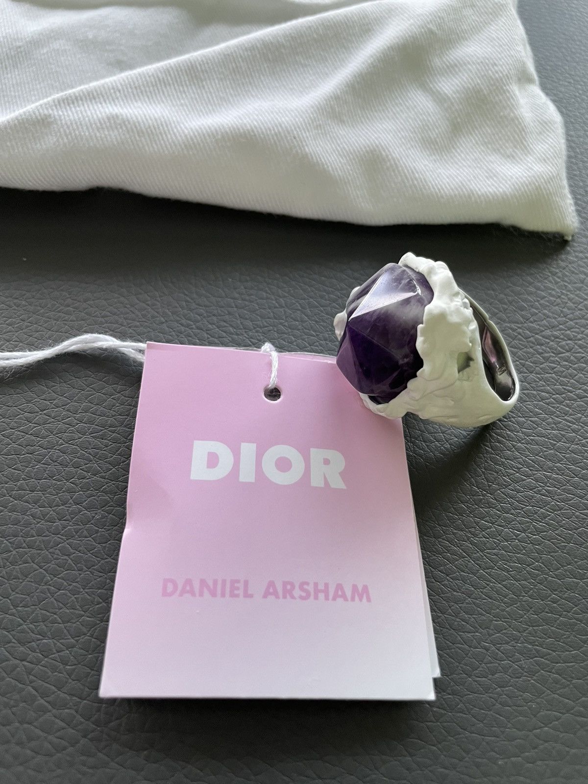 Daniel Arsham × Dior $2K Value Rare Super Runway Dior Ring Limited Edition Size ONE SIZE - 1 Thumbnail