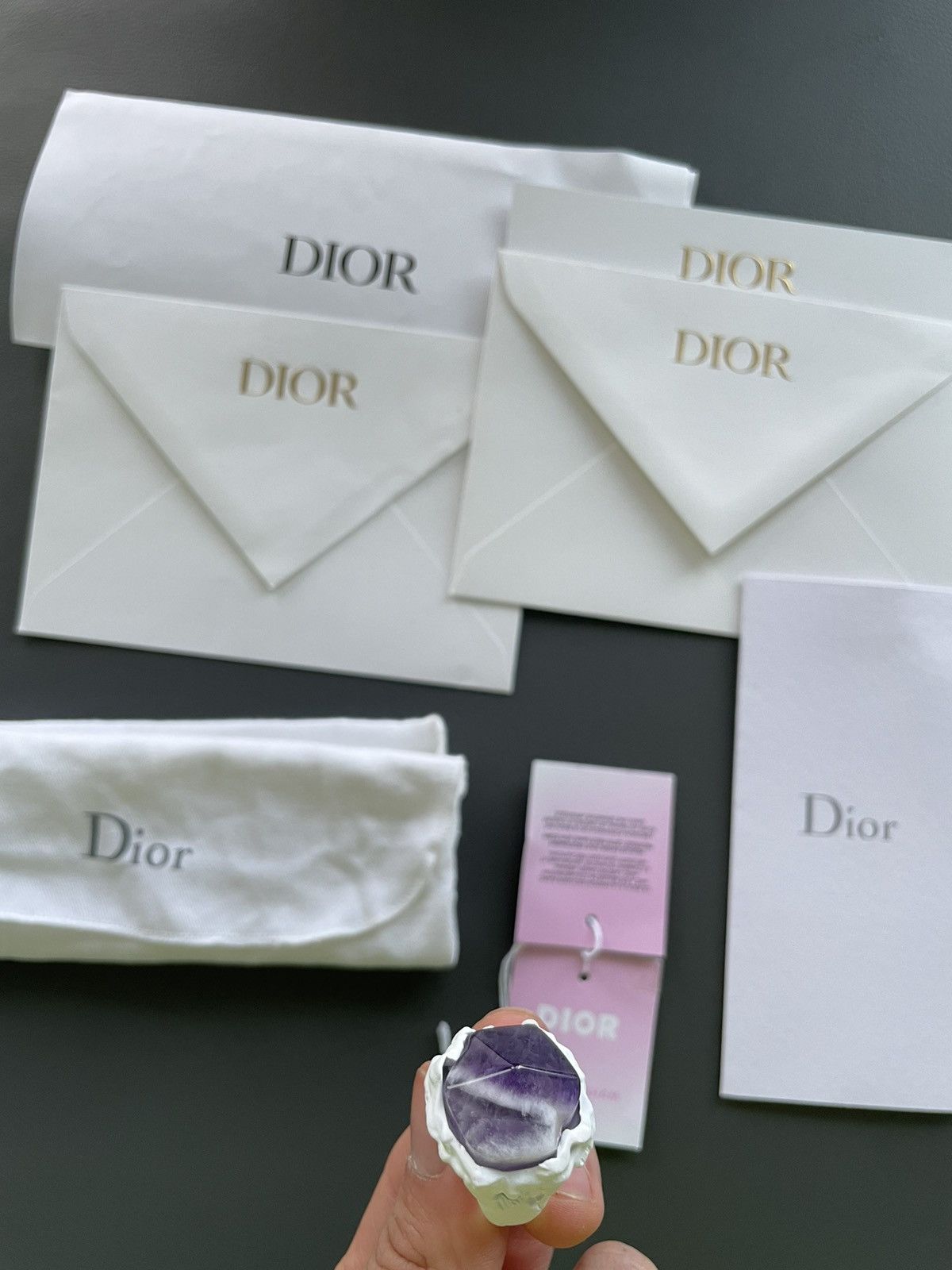 Daniel Arsham × Dior $2K Value Rare Super Runway Dior Ring Limited Edition Size ONE SIZE - 17 Thumbnail