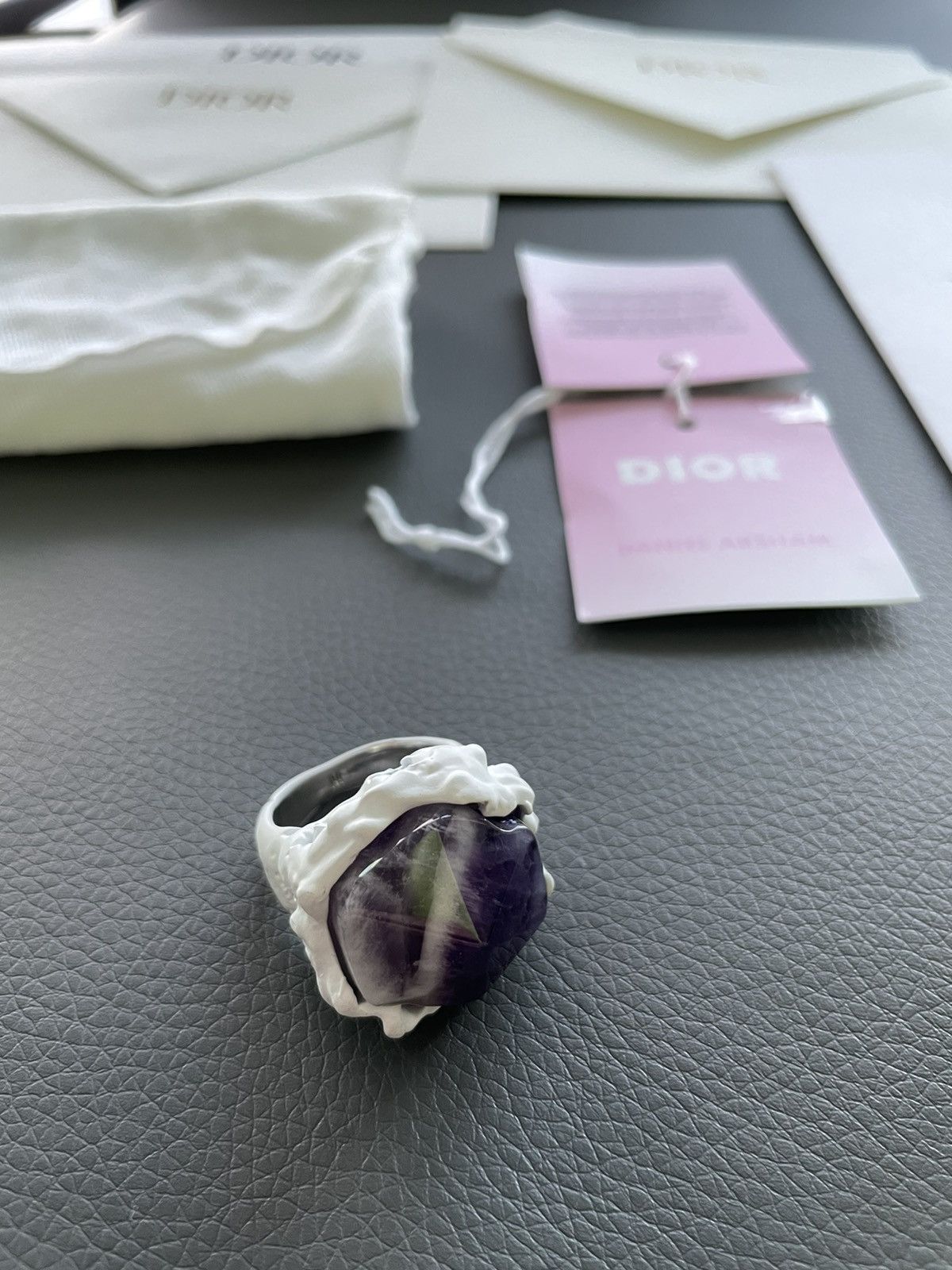 Daniel Arsham × Dior $2K Value Rare Super Runway Dior Ring Limited Edition Size ONE SIZE - 20 Thumbnail