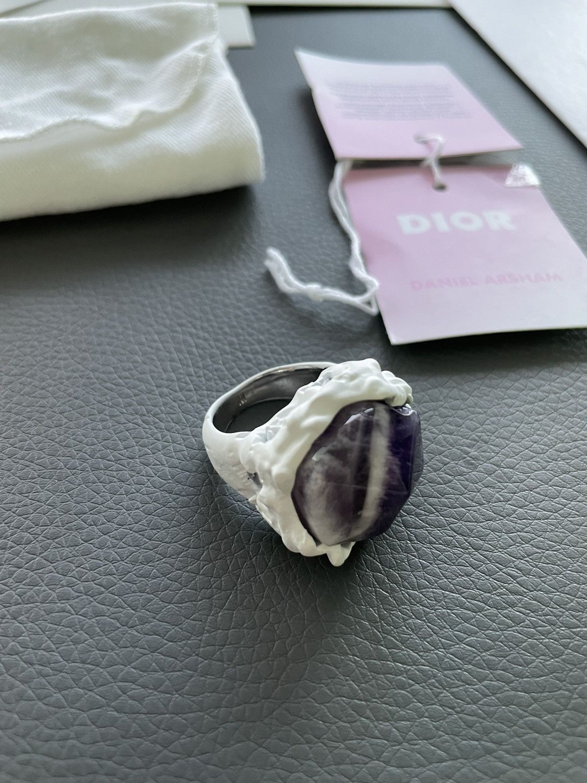 Daniel Arsham × Dior $2K Value Rare Super Runway Dior Ring Limited Edition Size ONE SIZE - 18 Thumbnail