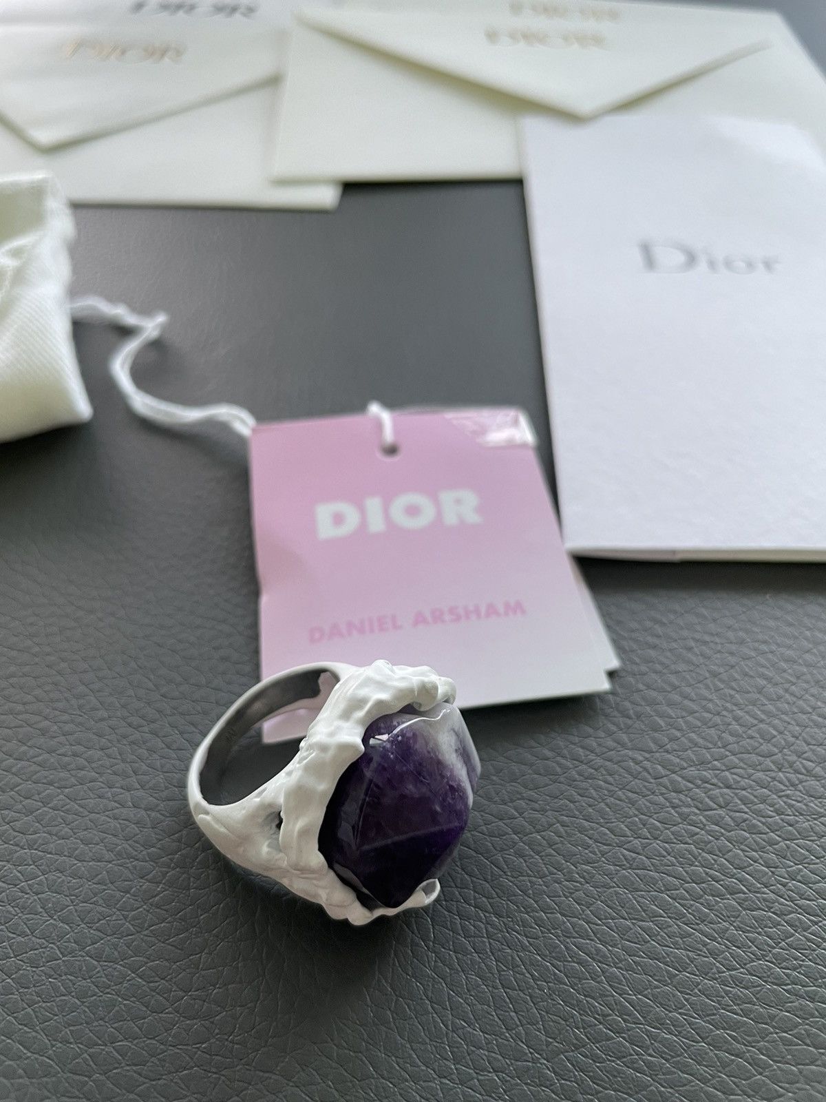 Daniel Arsham × Dior $2K Value Rare Super Runway Dior Ring Limited Edition Size ONE SIZE - 13 Thumbnail