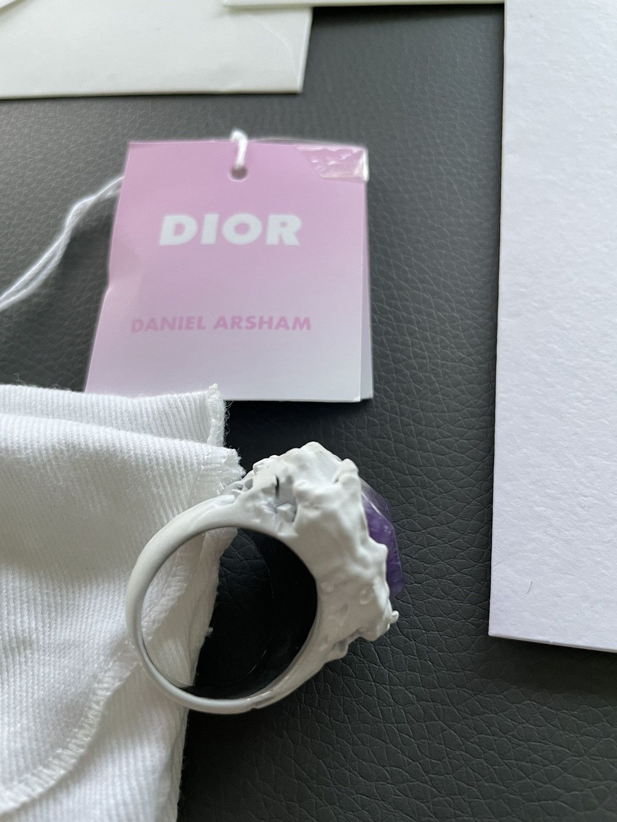 Daniel Arsham × Dior $2K Value Rare Super Runway Dior Ring Limited Edition Size ONE SIZE - 3 Thumbnail
