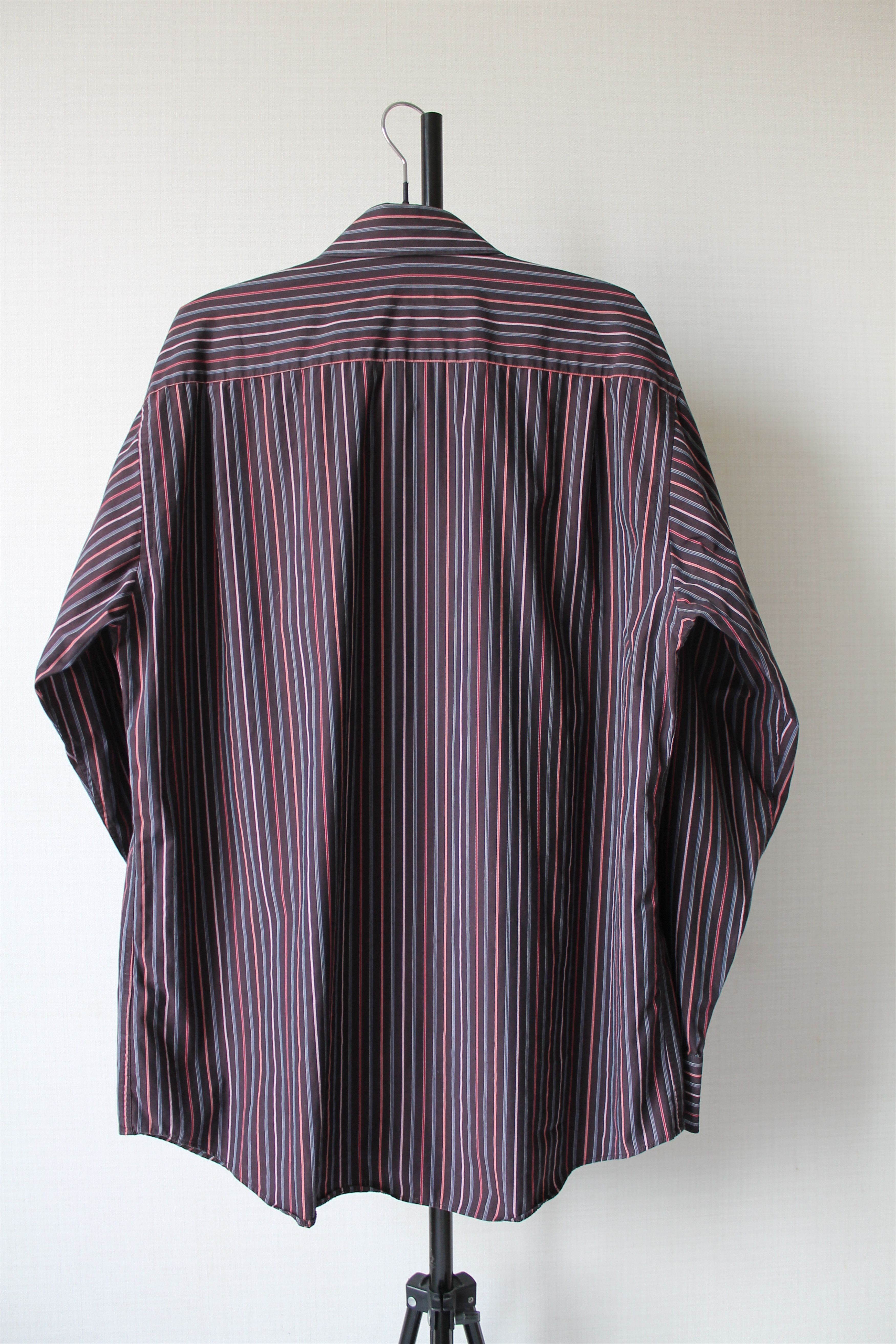 Balmain BALMAIN Striped Shirt long sleeve Cotton Size US L / EU 52-54 / 3 - 4 Thumbnail