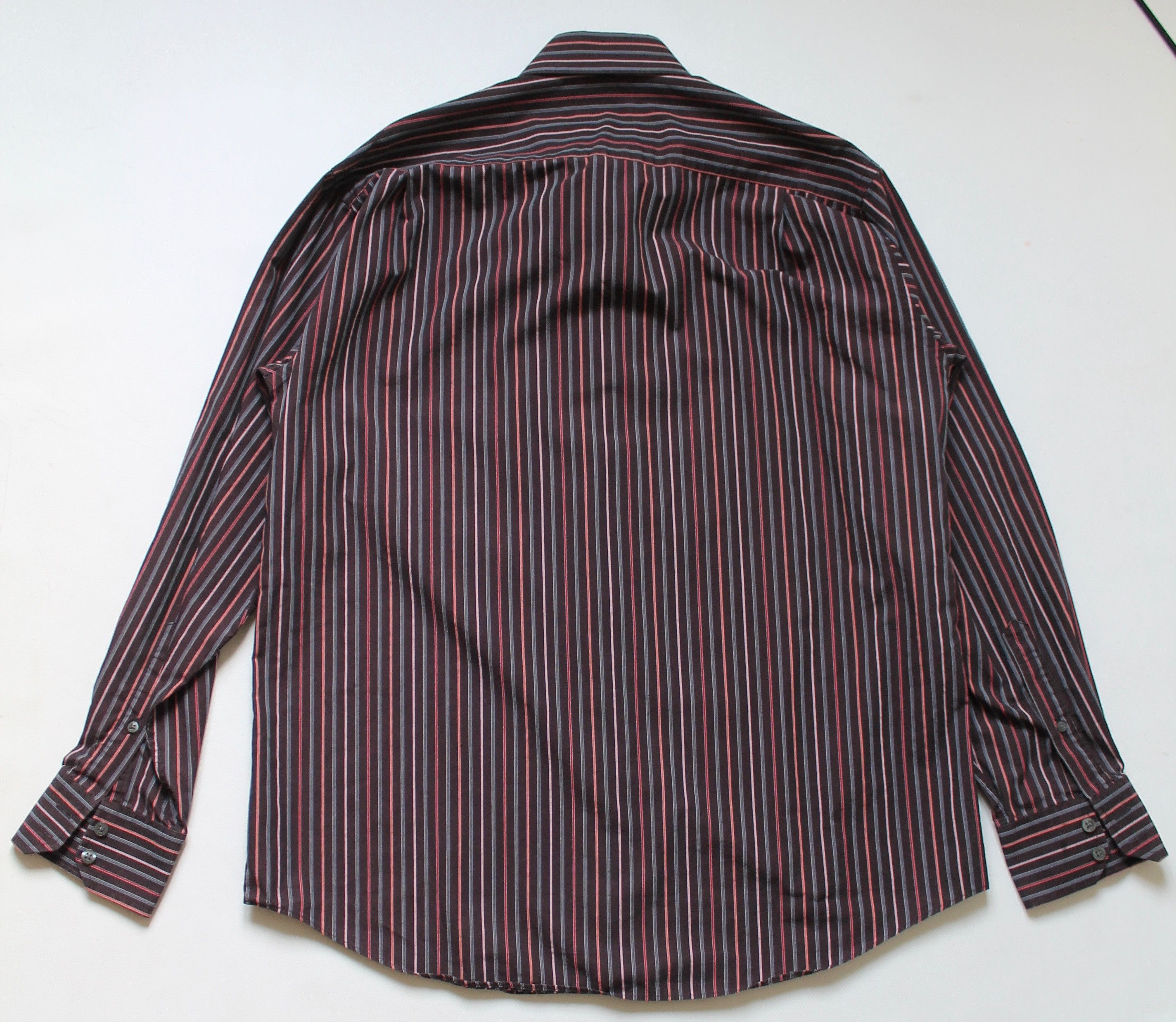 Balmain BALMAIN Striped Shirt long sleeve Cotton Size US L / EU 52-54 / 3 - 15 Thumbnail