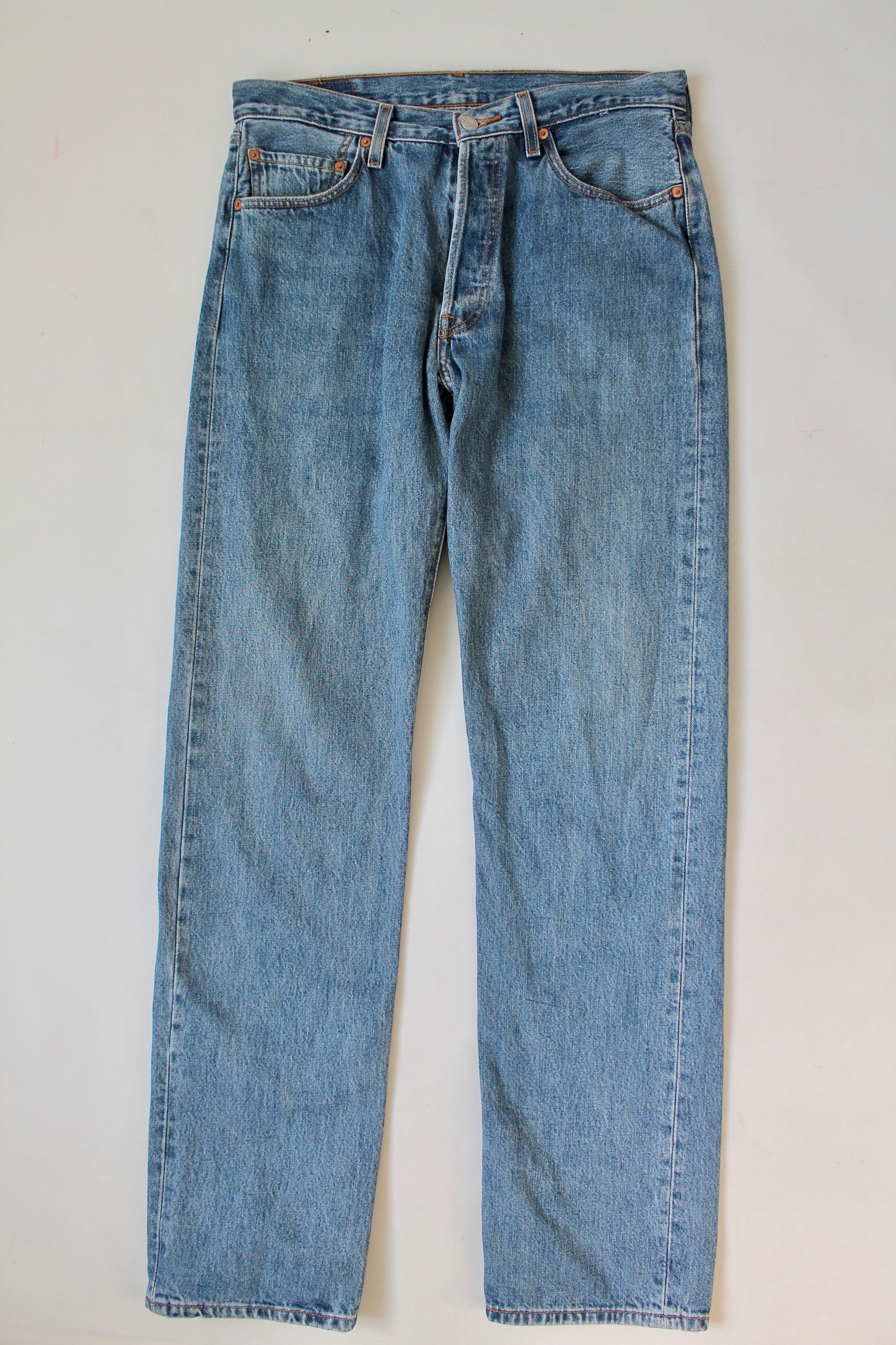 Levi's 1993 RARE Levi's 501 blue denim Pants Long 36 Kurt Cobain Size US 34 / EU 50 - 6 Thumbnail