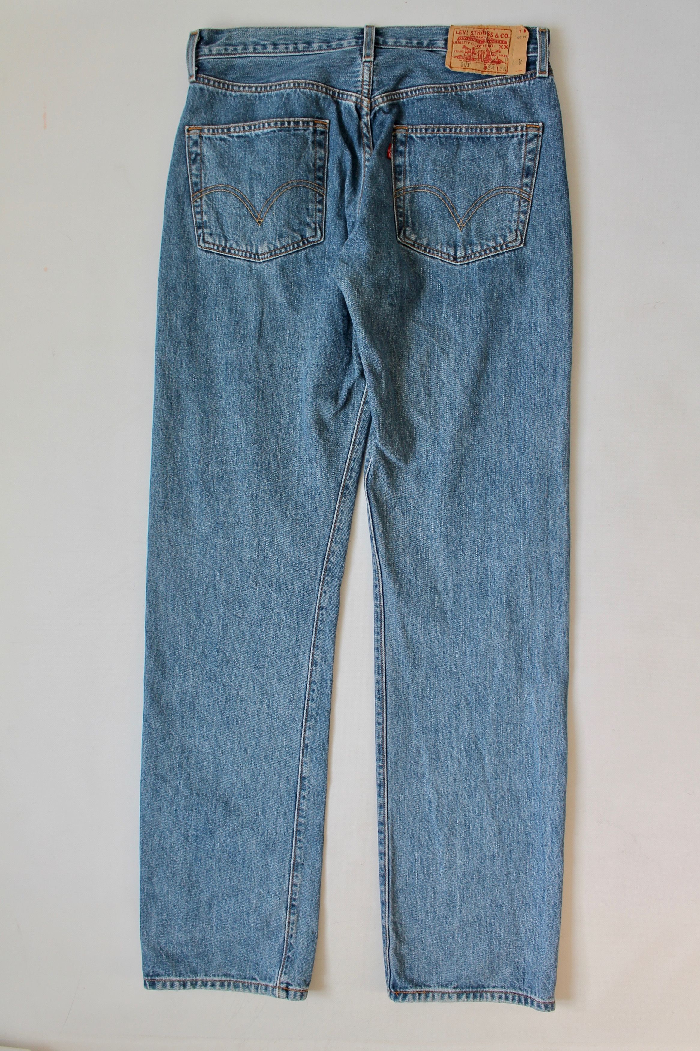 Levi's 1993 RARE Levi's 501 blue denim Pants Long 36 Kurt Cobain Size US 34 / EU 50 - 13 Thumbnail