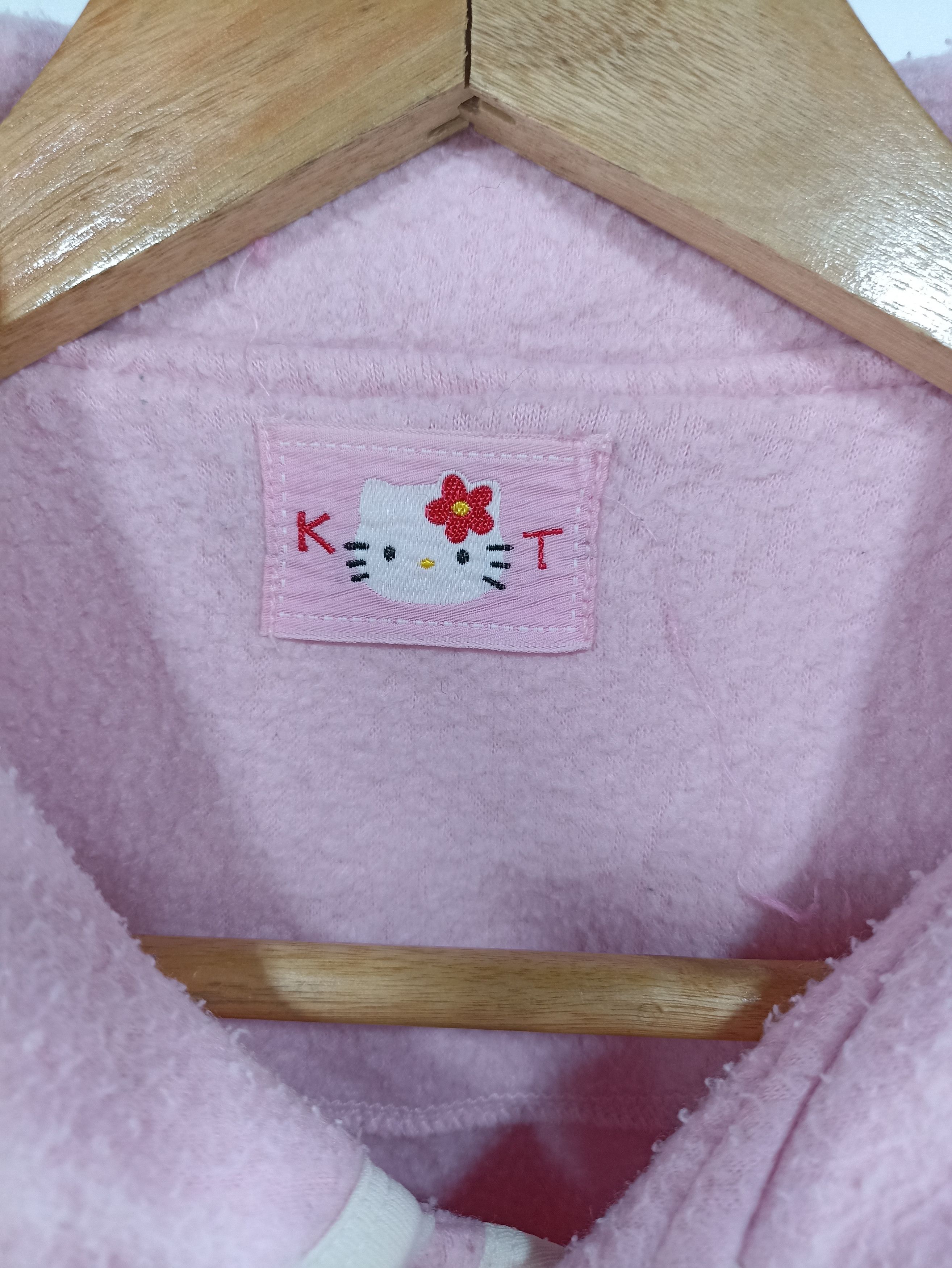 Cartoon Network × Japanese Brand × Vintage Vintage Hello Kitty Fleece Embroidered Size US M / EU 48-50 / 2 - 8 Thumbnail