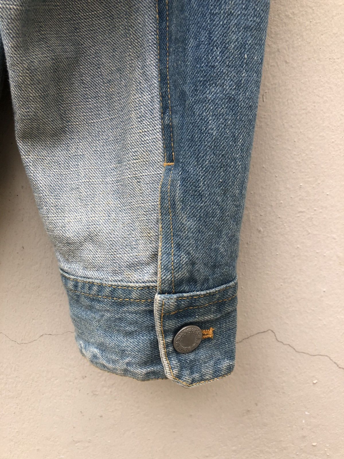 LIFUL MINIMAL GARMENTS Two Pockets Casual Fit Denim Jacket Size US M / EU 48-50 / 2 - 14 Thumbnail