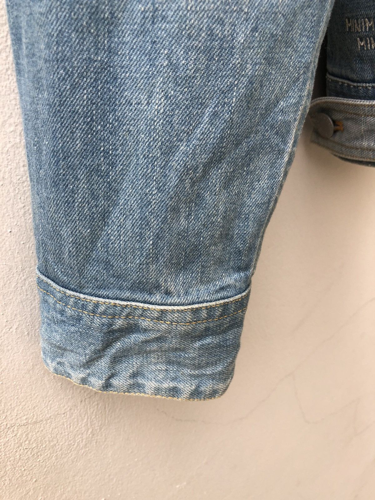 LIFUL MINIMAL GARMENTS Two Pockets Casual Fit Denim Jacket Size US M / EU 48-50 / 2 - 9 Thumbnail