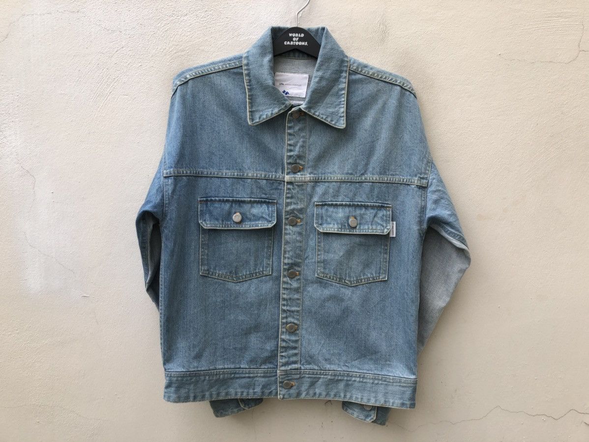 LIFUL MINIMAL GARMENTS Two Pockets Casual Fit Denim Jacket Size US M / EU 48-50 / 2 - 3 Thumbnail