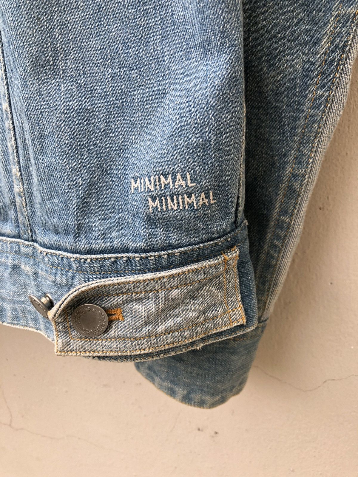 LIFUL MINIMAL GARMENTS Two Pockets Casual Fit Denim Jacket Size US M / EU 48-50 / 2 - 12 Thumbnail