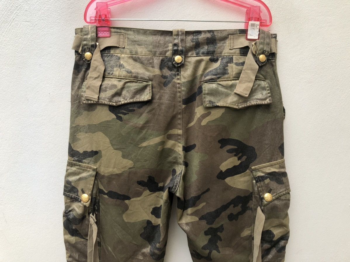 DRESSTERIOR Dress Camp Japan Shiny Camo Parachute Flare Cargo Trouser Size US 31 - 15 Thumbnail