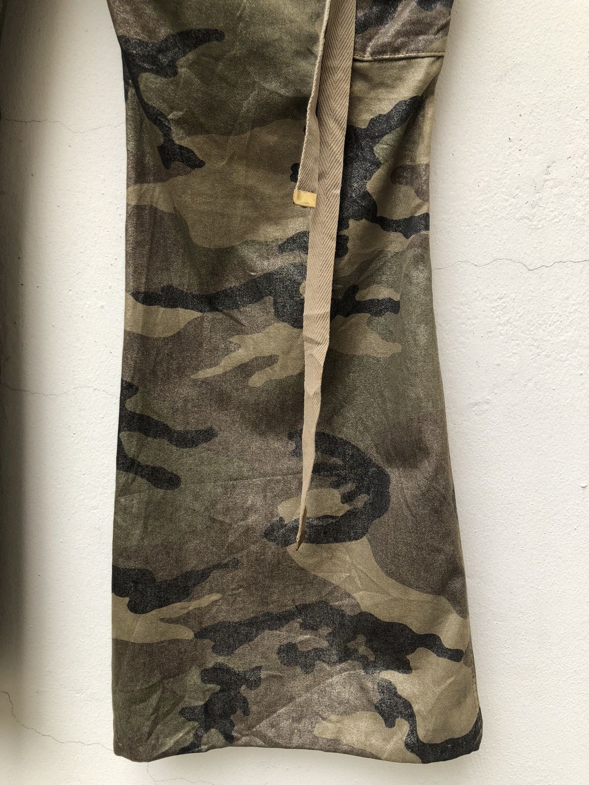 DRESSTERIOR Dress Camp Japan Shiny Camo Parachute Flare Cargo Trouser Size US 31 - 20 Thumbnail