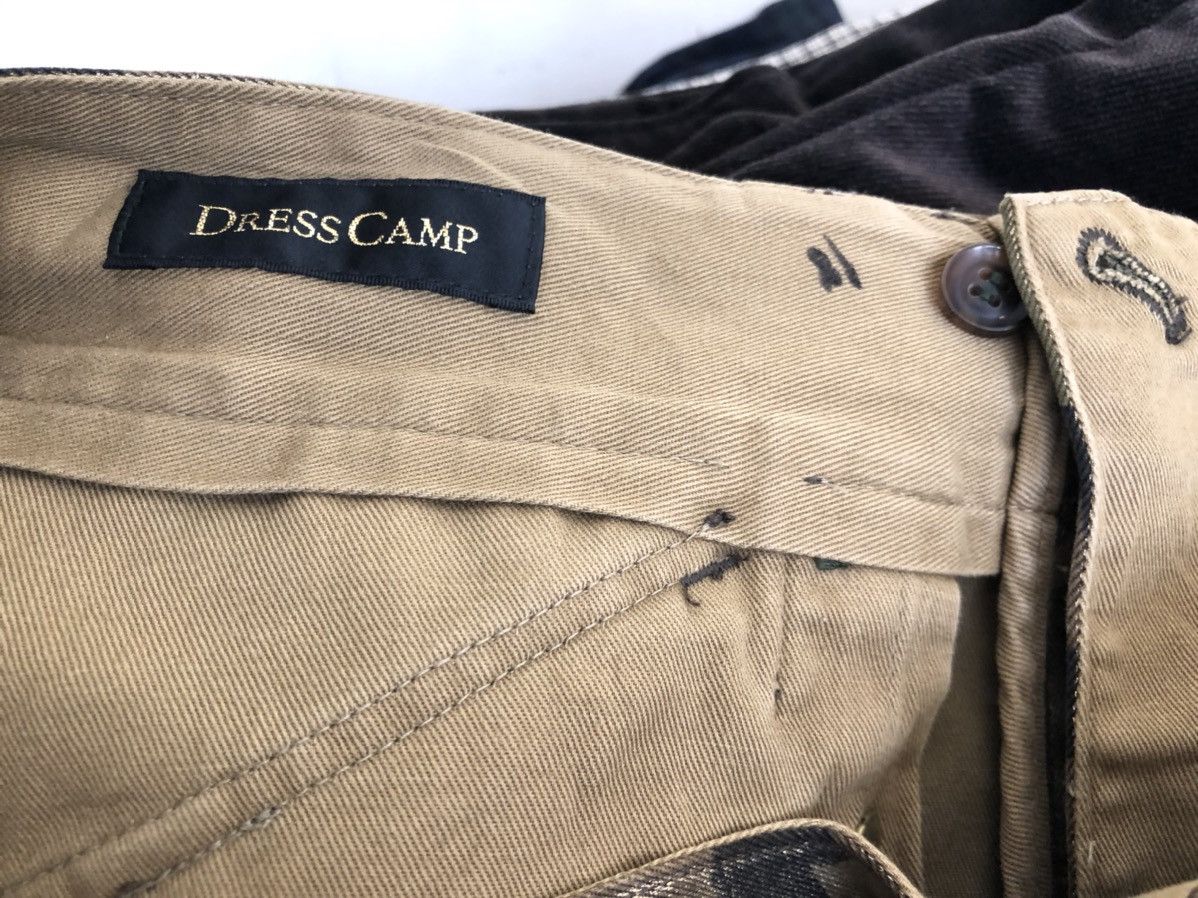 DRESSTERIOR Dress Camp Japan Shiny Camo Parachute Flare Cargo Trouser Size US 31 - 23 Thumbnail