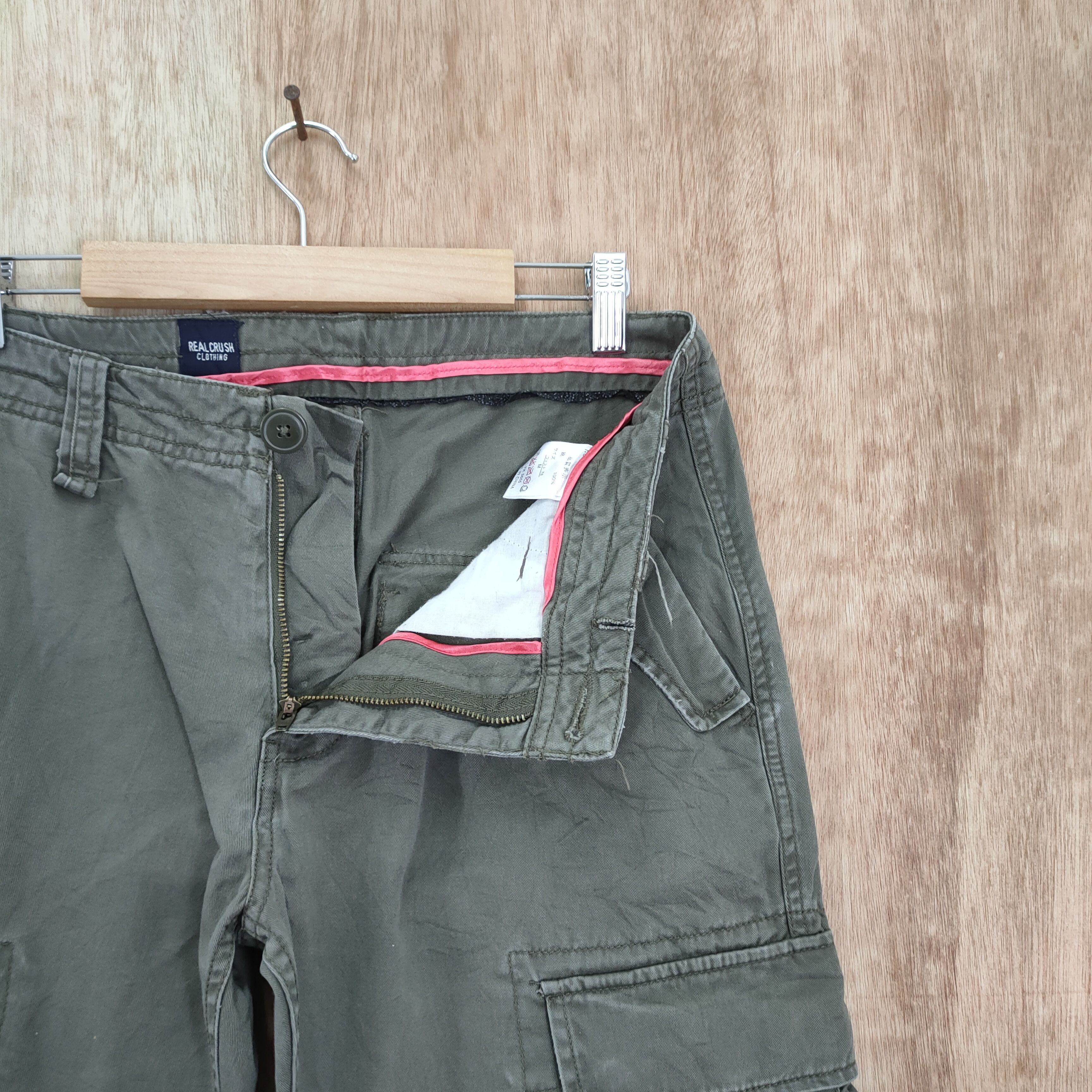 Japanese Brand RCC 986 FADED CARGO PANTS Size US 30 / EU 46 - 4 Thumbnail