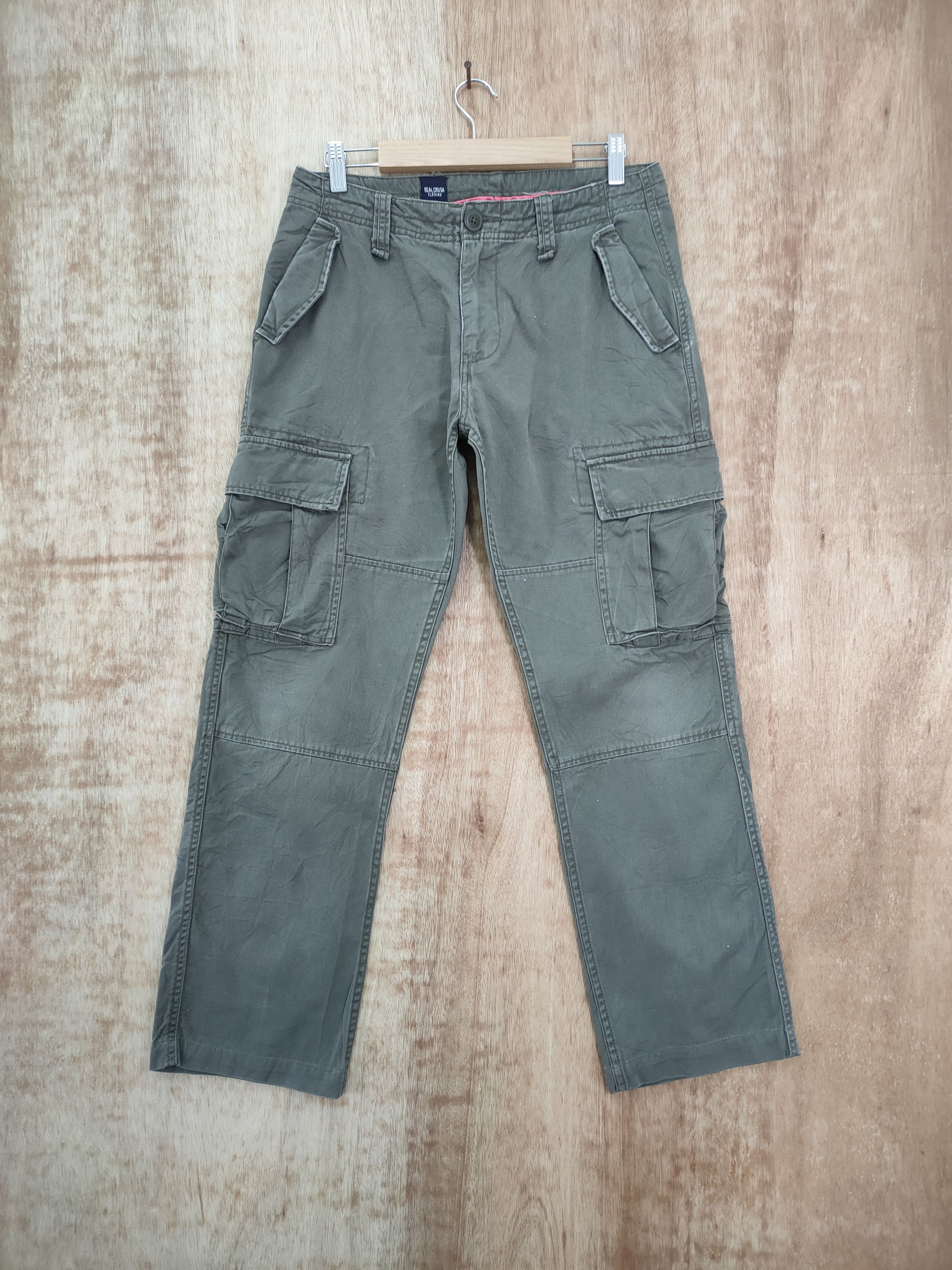 Japanese Brand RCC 986 FADED CARGO PANTS Size US 30 / EU 46 - 1 Thumbnail