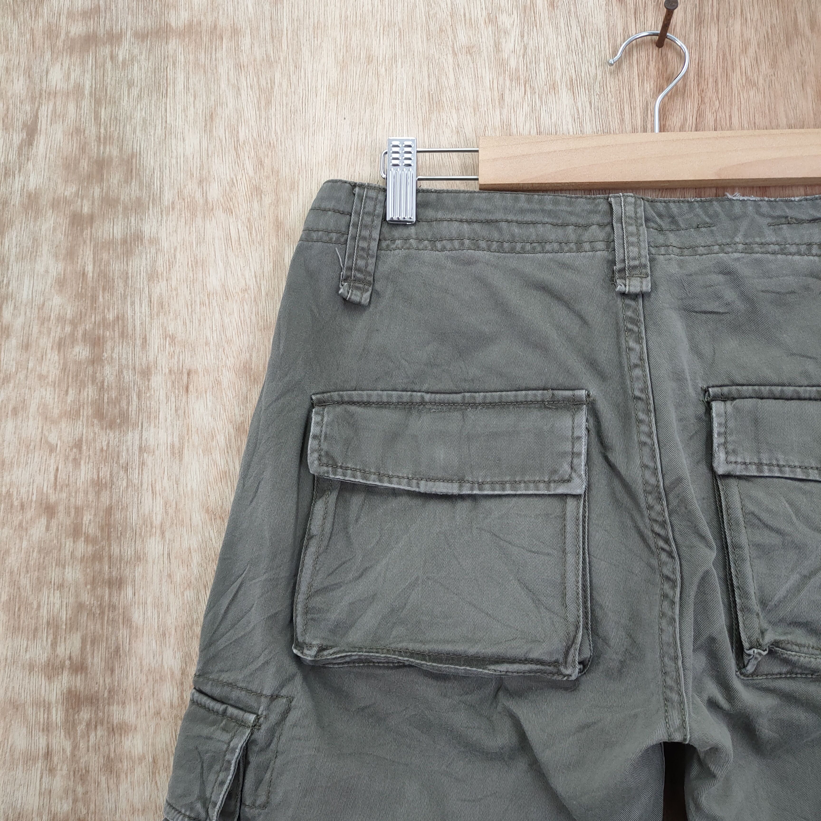 Japanese Brand RCC 986 FADED CARGO PANTS Size US 30 / EU 46 - 10 Thumbnail