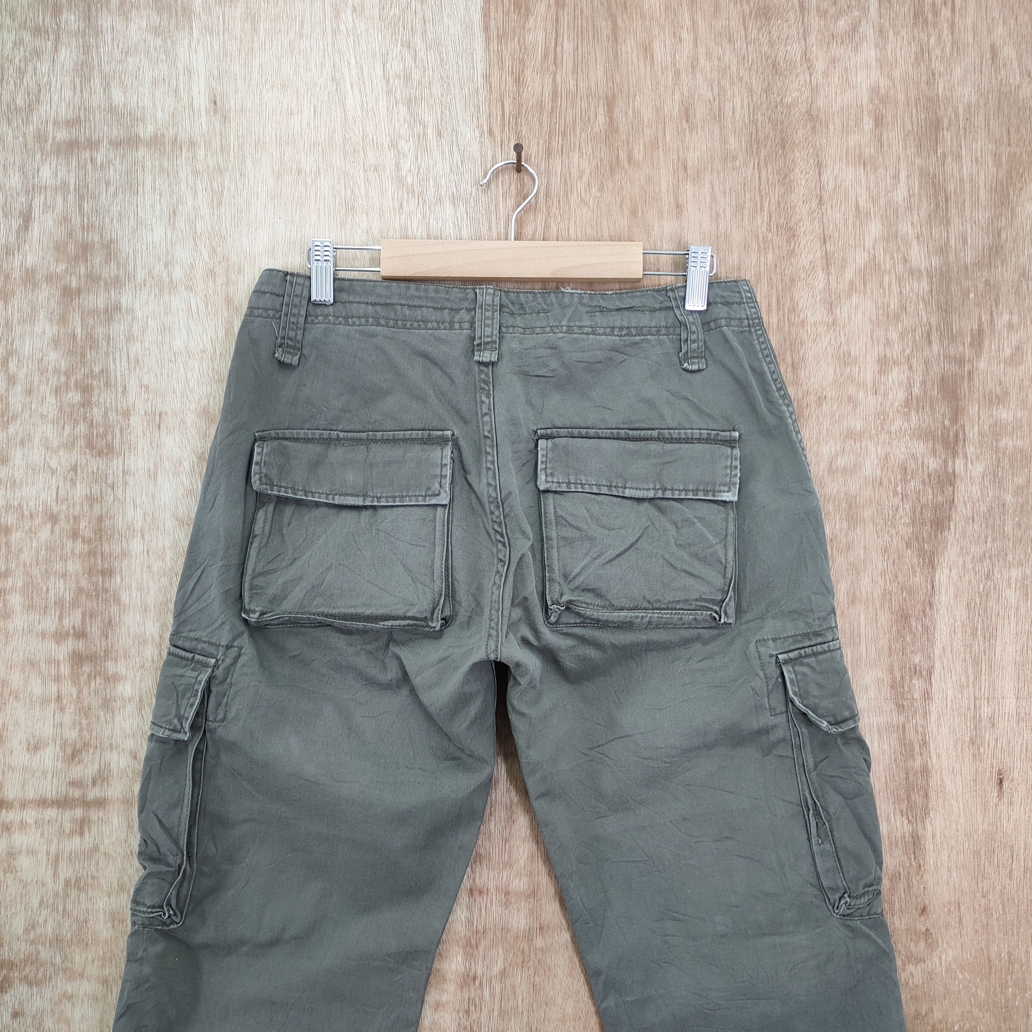 Japanese Brand RCC 986 FADED CARGO PANTS Size US 30 / EU 46 - 8 Thumbnail