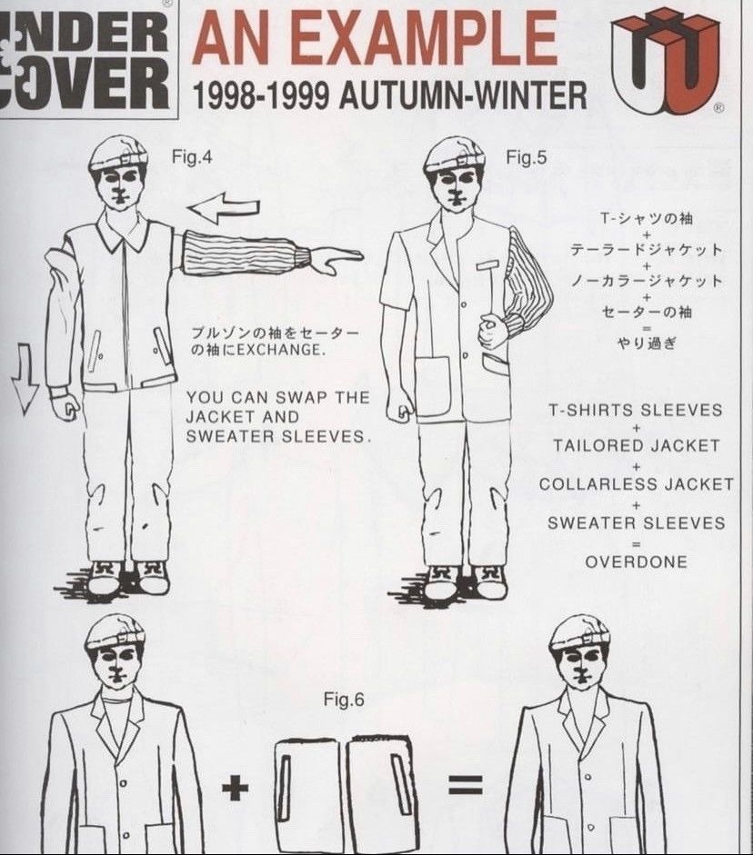 Undercover S/S A/W 1999 Undercover Small part hybrid Jacket Size US L / EU 52-54 / 3 - 2 Thumbnail