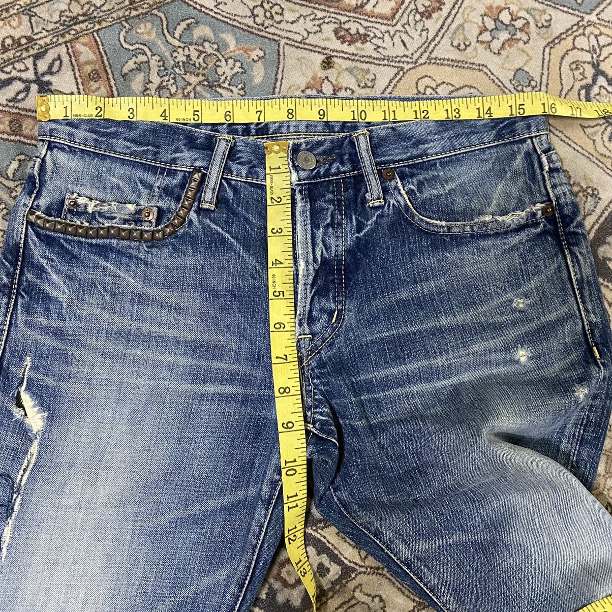 Hysteric Glamour Hysteric Glamour Distressed Denim Flares Jeans 32x31 Size US 32 / EU 48 - 21 Thumbnail