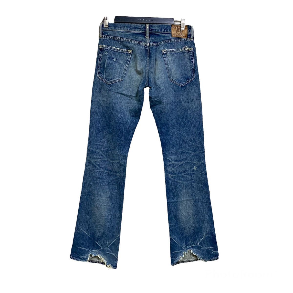 Hysteric Glamour Hysteric Glamour Distressed Denim Flares Jeans 32x31 Size US 32 / EU 48 - 2 Thumbnail