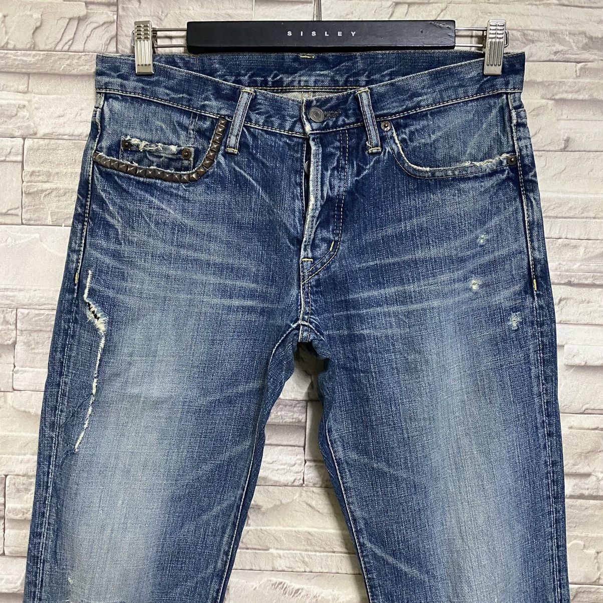 Hysteric Glamour Hysteric Glamour Distressed Denim Flares Jeans 32x31 Size US 32 / EU 48 - 4 Thumbnail