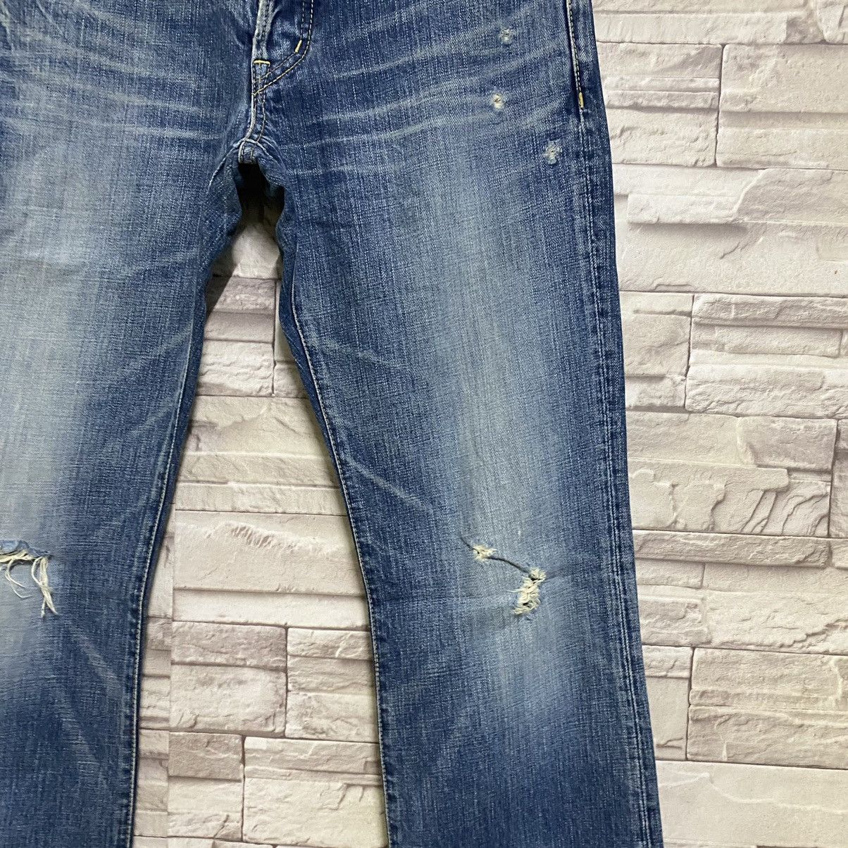 Hysteric Glamour Hysteric Glamour Distressed Denim Flares Jeans 32x31 Size US 32 / EU 48 - 8 Thumbnail