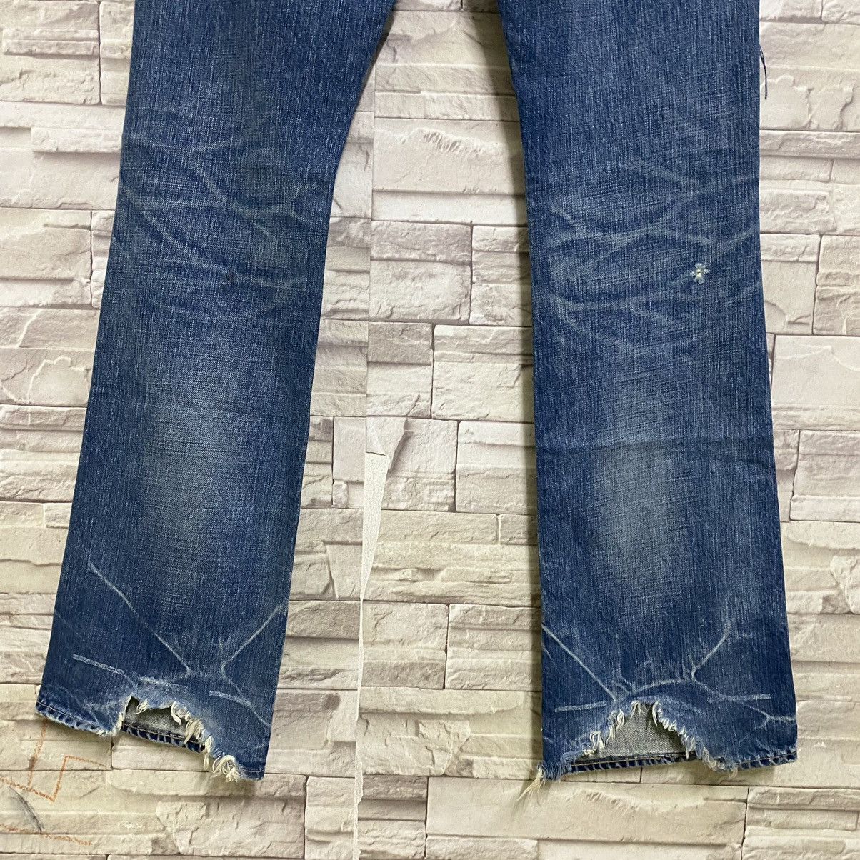 Hysteric Glamour Hysteric Glamour Distressed Denim Flares Jeans 32x31 Size US 32 / EU 48 - 13 Thumbnail