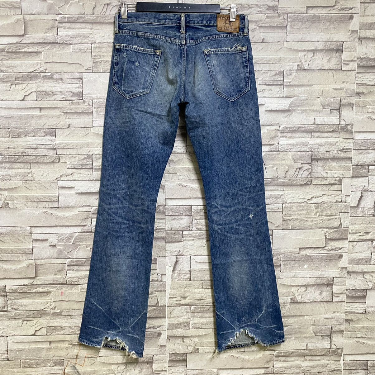 Hysteric Glamour Hysteric Glamour Distressed Denim Flares Jeans 32x31 Size US 32 / EU 48 - 10 Thumbnail
