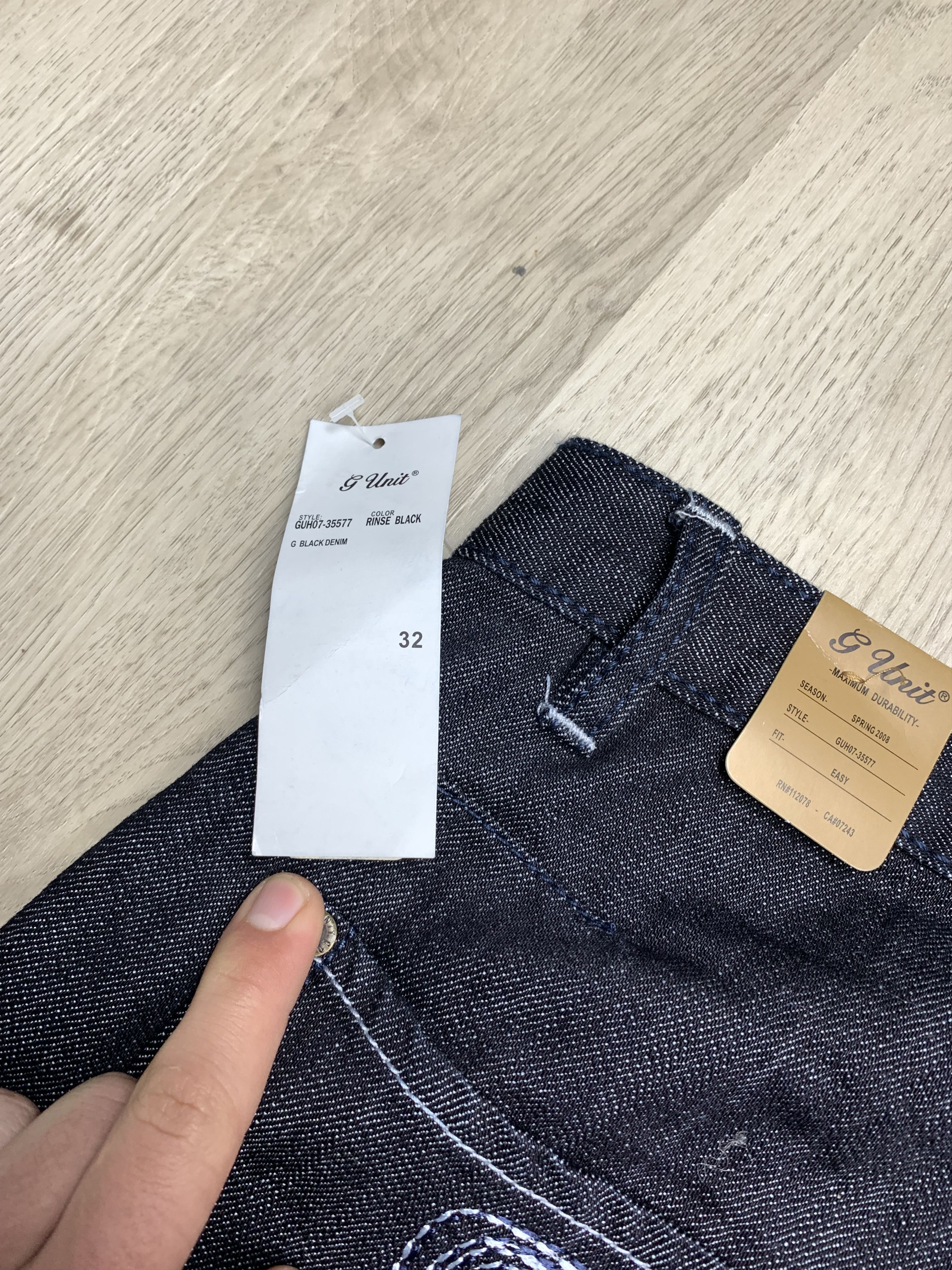 50 Cent Vintage G-Unit Denim Jeans 32 Size 50 Cent Size US 32 / EU 48 - 6 Thumbnail