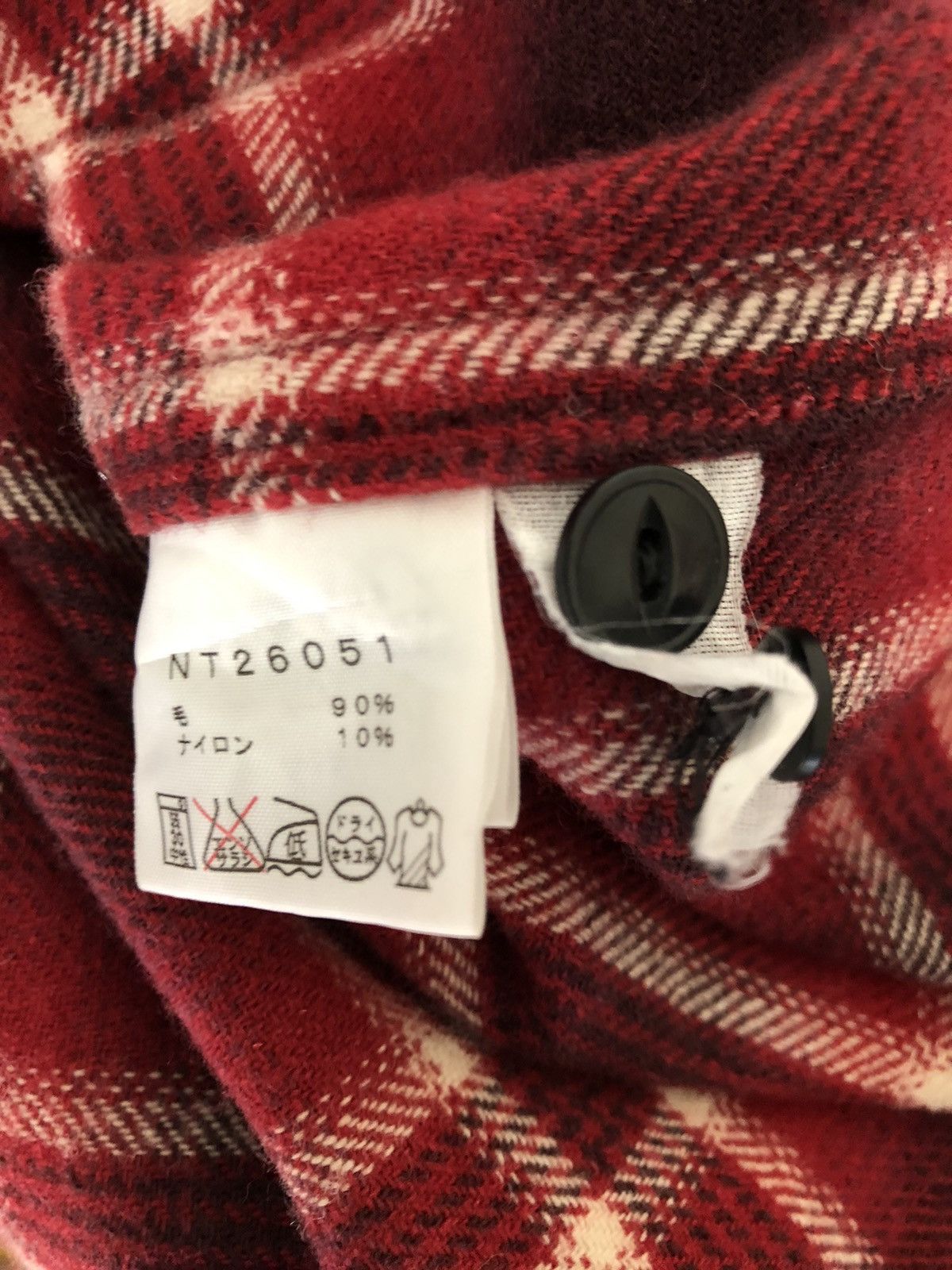 The North Face TNF Shadows Plaid Wool Flannel Shirt Size US M / EU 48-50 / 2 - 9 Thumbnail