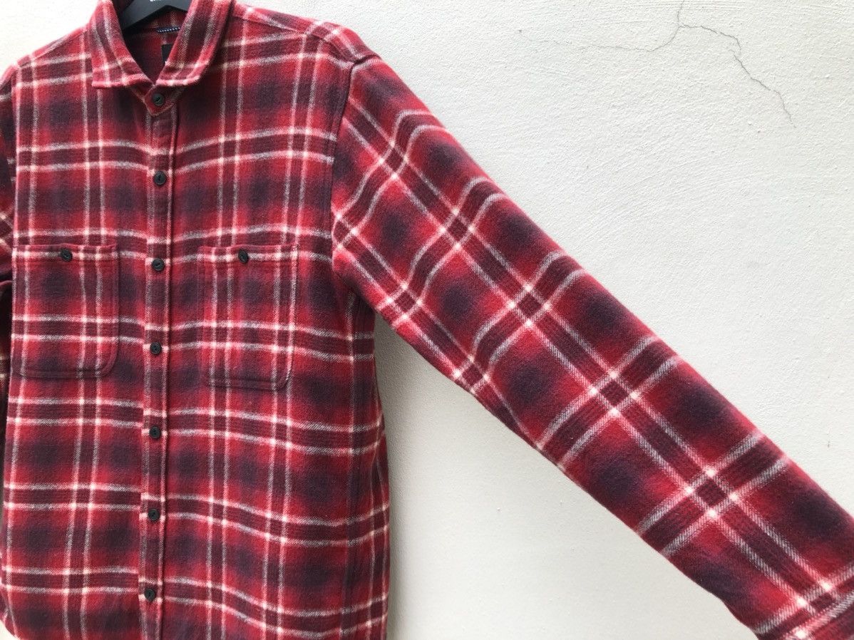 The North Face TNF Shadows Plaid Wool Flannel Shirt Size US M / EU 48-50 / 2 - 5 Thumbnail